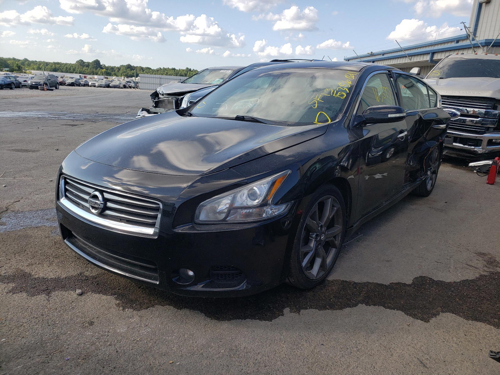 Photo 2 from auction – 2013 NISSAN MAXIMA S with VIN 1N4AA5AP7DC837171