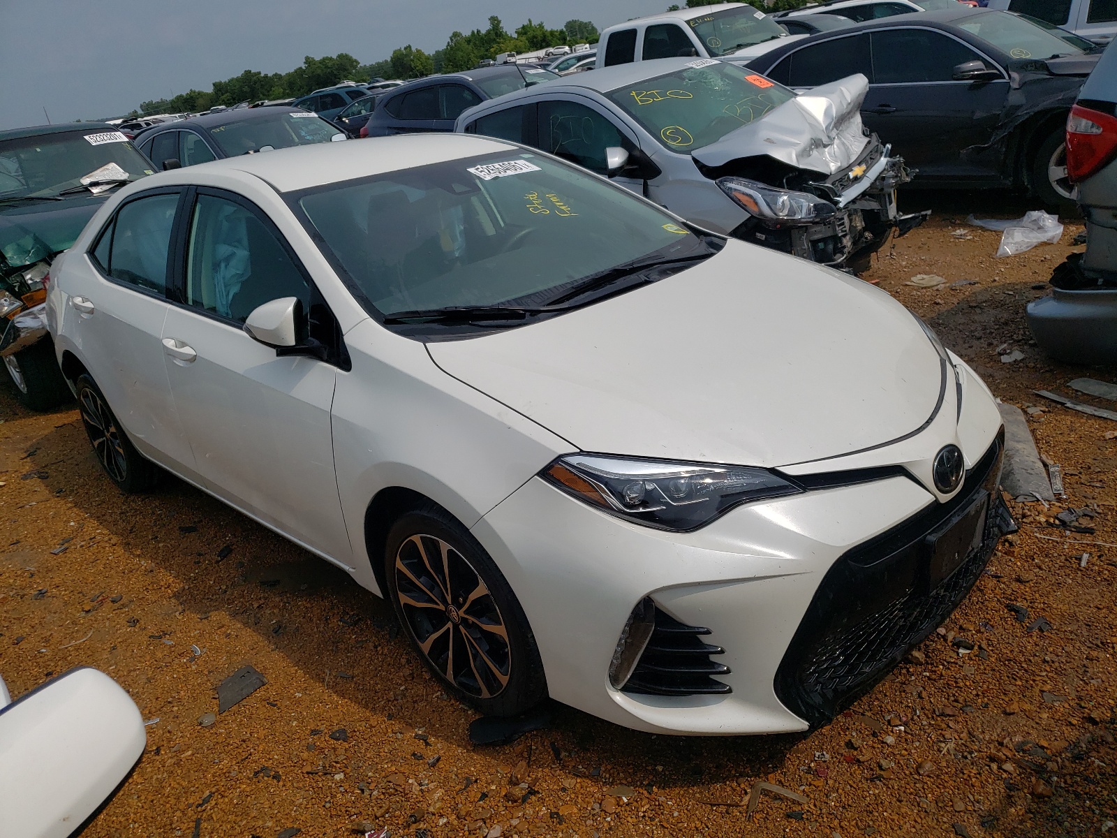 Photo 1 from auction – 2018 TOYOTA COROLLA L with VIN 5YFBURHE2JP826759