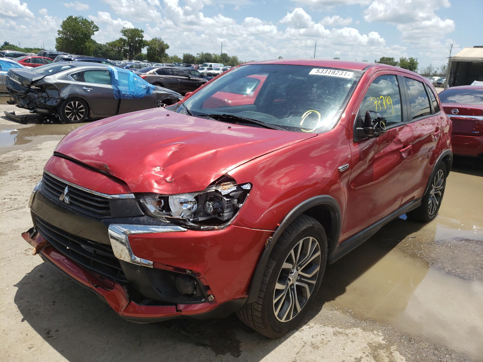 Photo 2 from auction – 2016 MITSUBISHI OUTLANDER with VIN JA4AP3AU8GZ040779