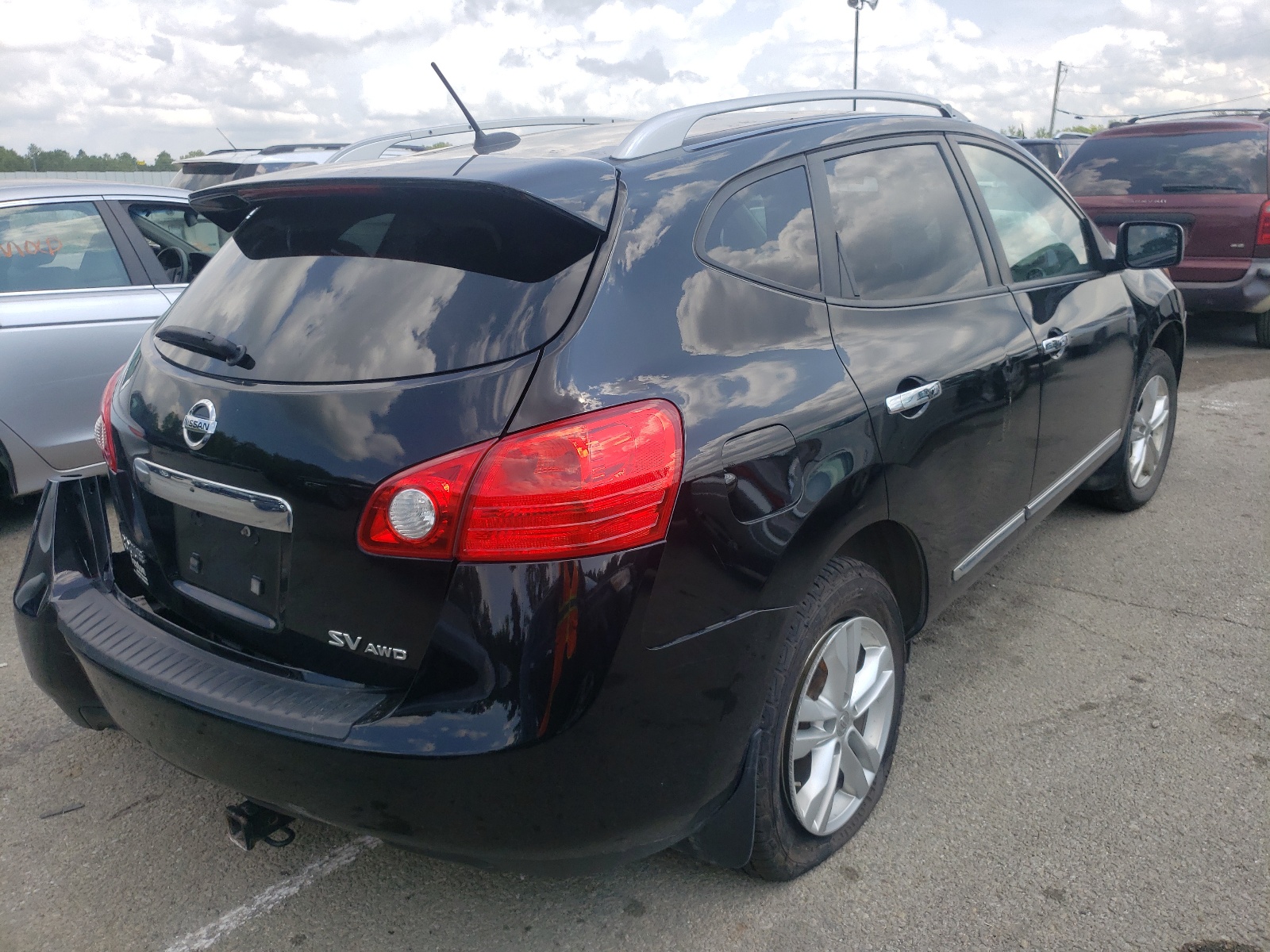 Photo 4 from auction – 2012 NISSAN ROGUE S with VIN JN8AS5MV3CW715636