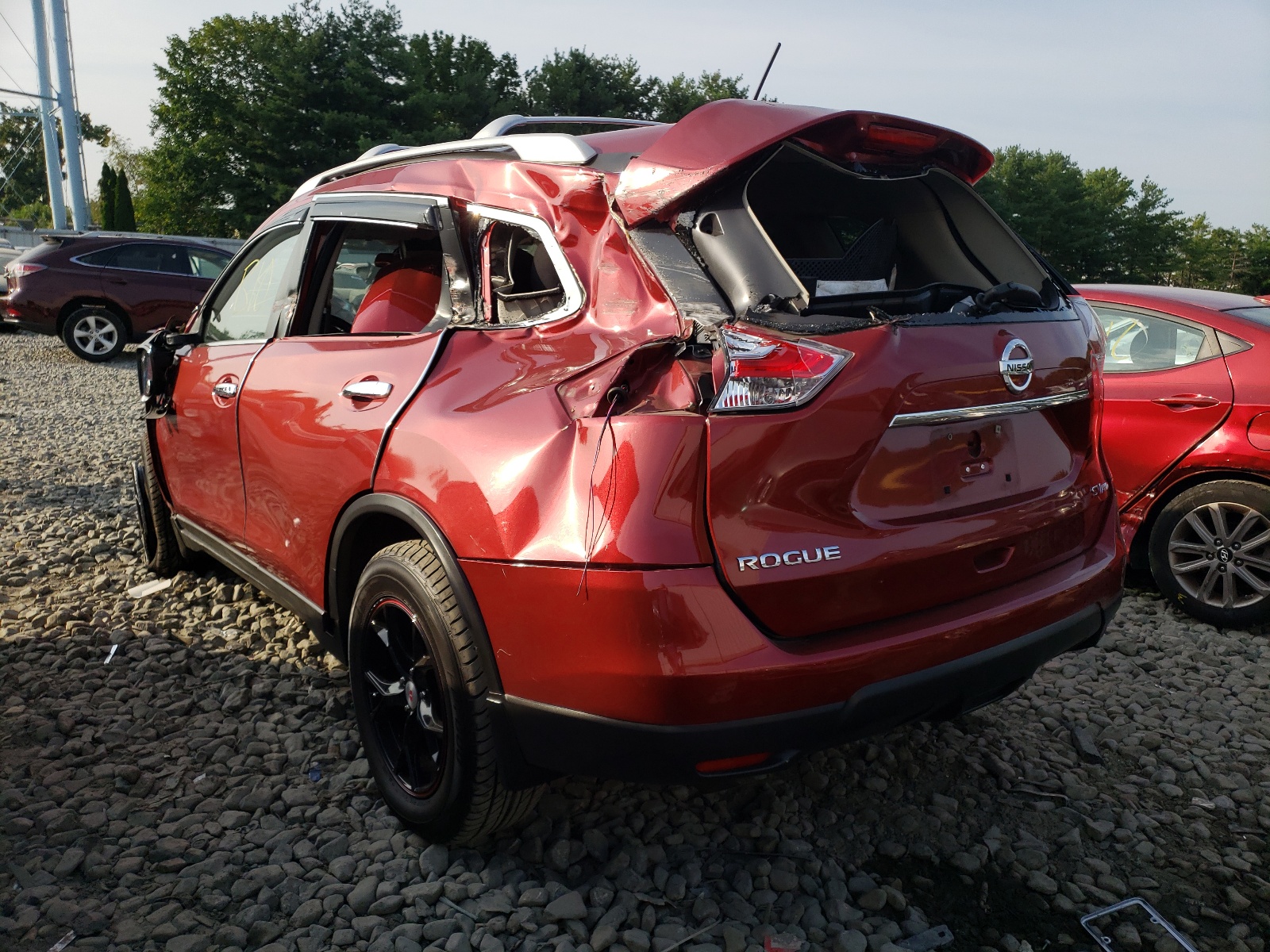 Photo 3 from auction – 2016 NISSAN ROGUE S with VIN 5N1AT2MV4GC914799