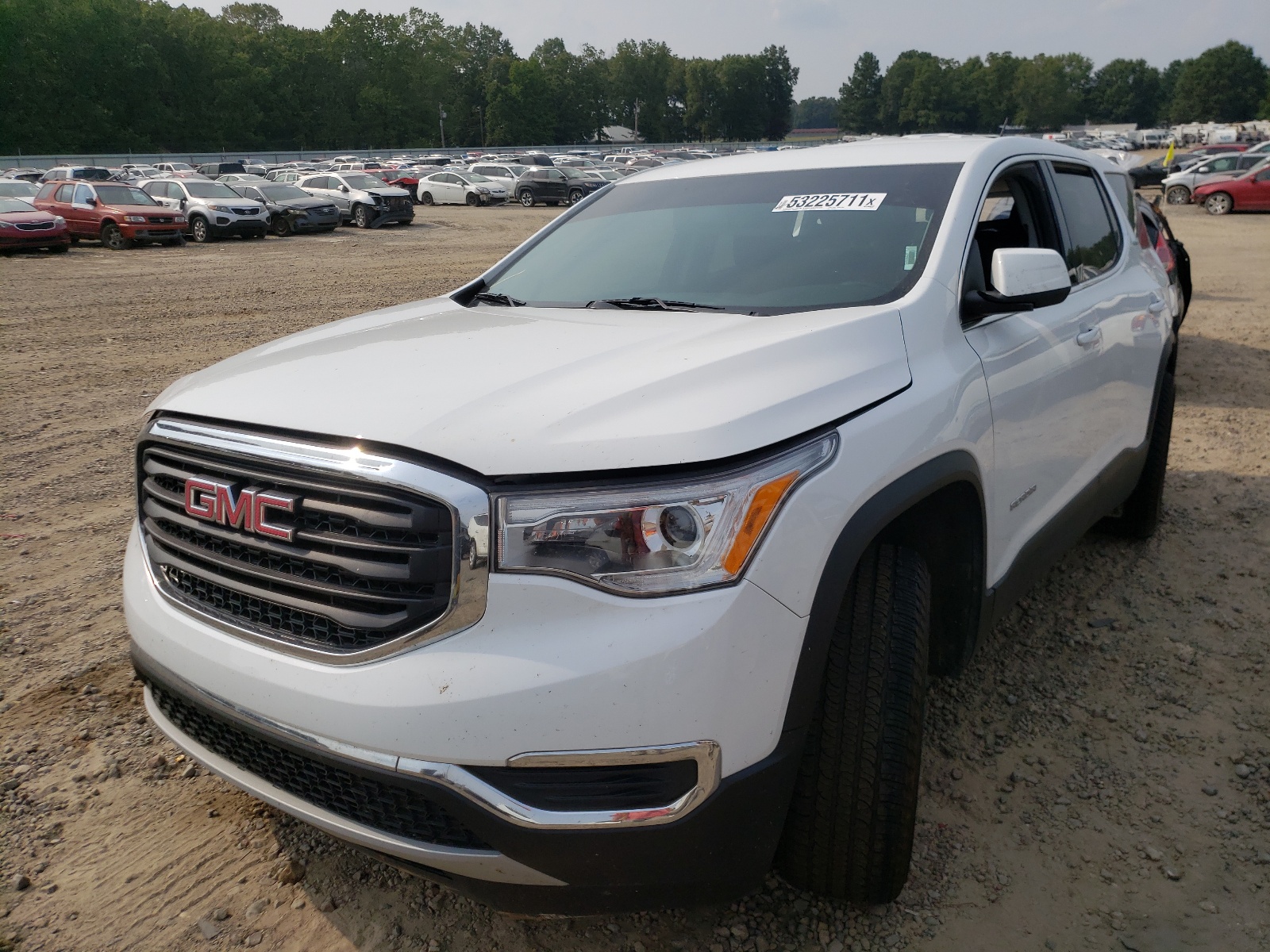 Photo 2 from auction – 2018 GMC ACADIA SLE with VIN 1GKKNKLA1JZ116769
