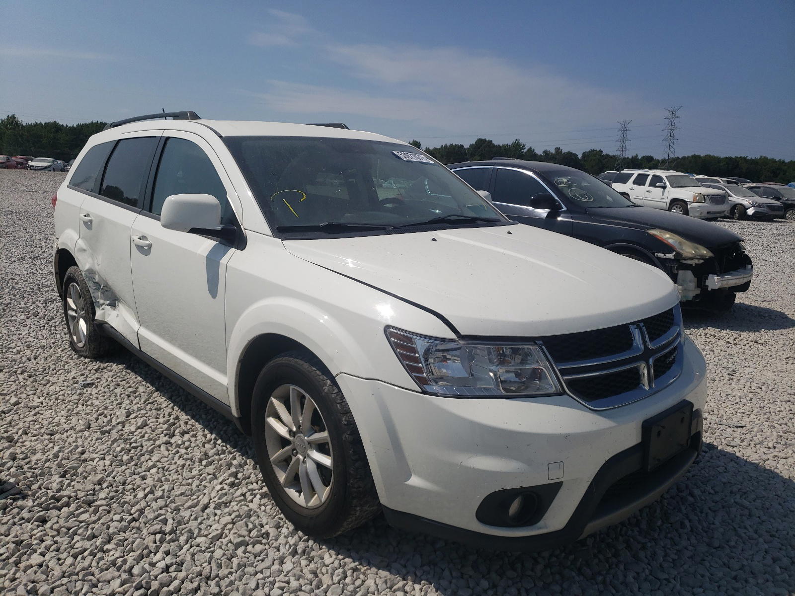 DODGE JOURNEY SX 2014 with VIN 3C4PDCBB7ET191655 - Photo from auction