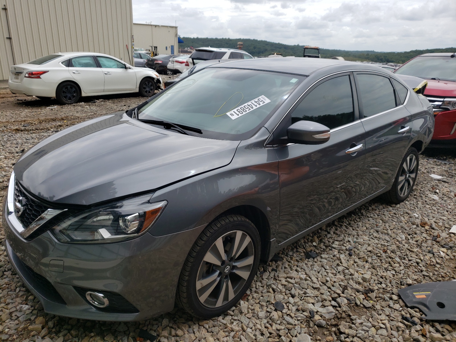 Photo 2 from auction – 2017 NISSAN SENTRA S with VIN 3N1AB7AP0HY262950