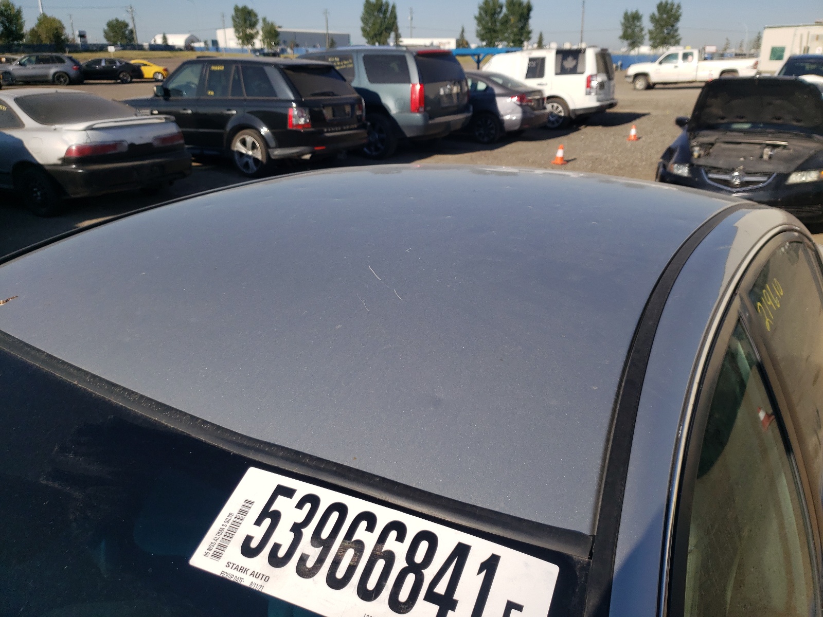 Photo 9 from auction – 2005 NISSAN ALTIMA S with VIN 1N4AL11D95C355800