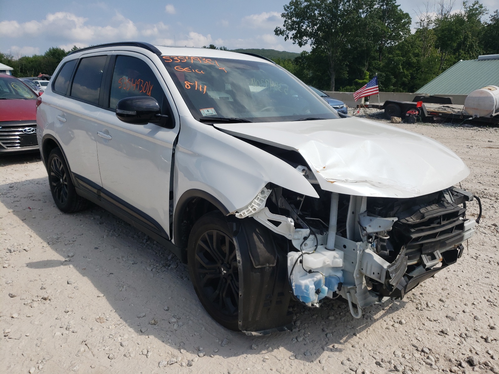 Photo 1 from auction – 2018 MITSUBISHI OUTLANDER with VIN JA4AZ3A39JZ034966