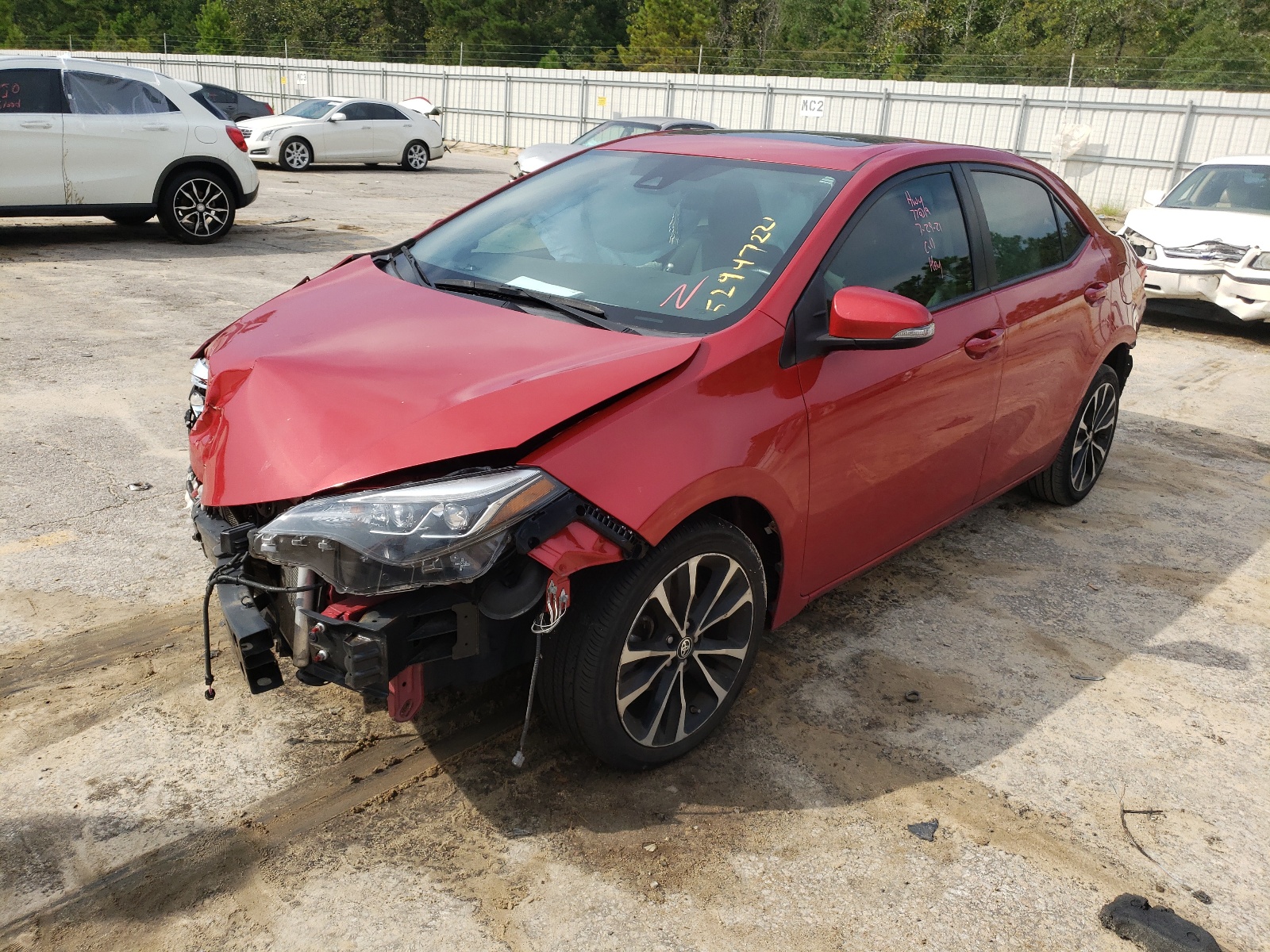 Photo 2 from auction – 2017 TOYOTA COROLLA L with VIN 2T1BURHE7HC795633