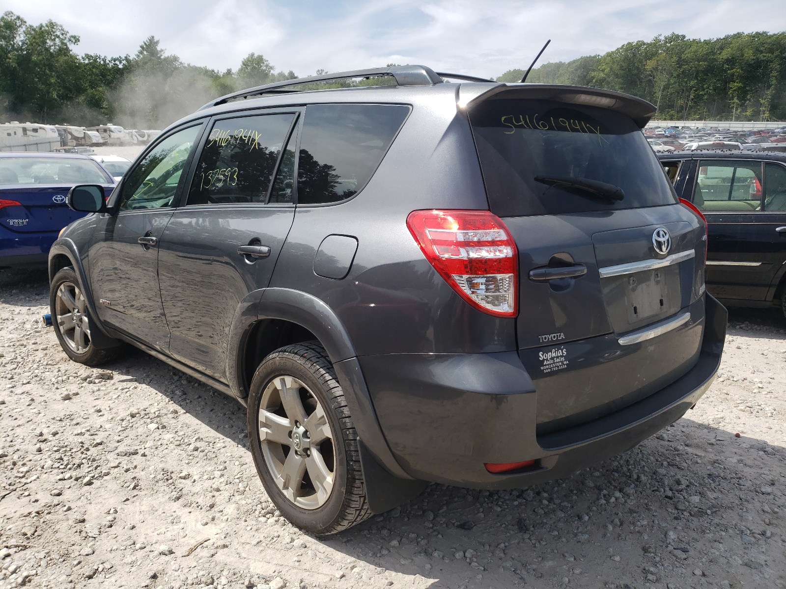 Photo 3 from auction – 2011 TOYOTA RAV4 SPORT with VIN JTMRF4DV1B5043013