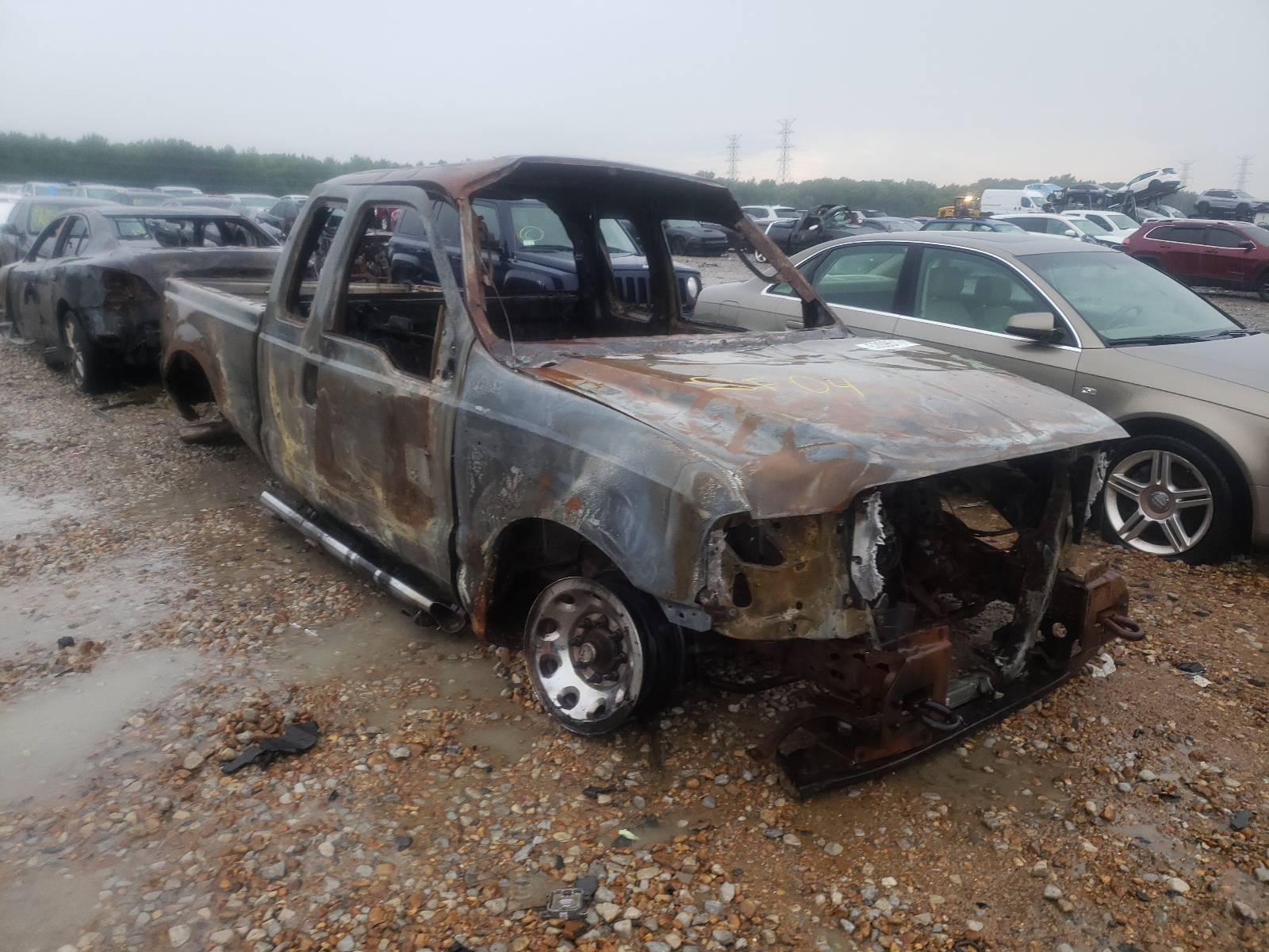 Photo 1 from auction – 2004 FORD F250 SUPER with VIN 1FTNX20P54EB47045