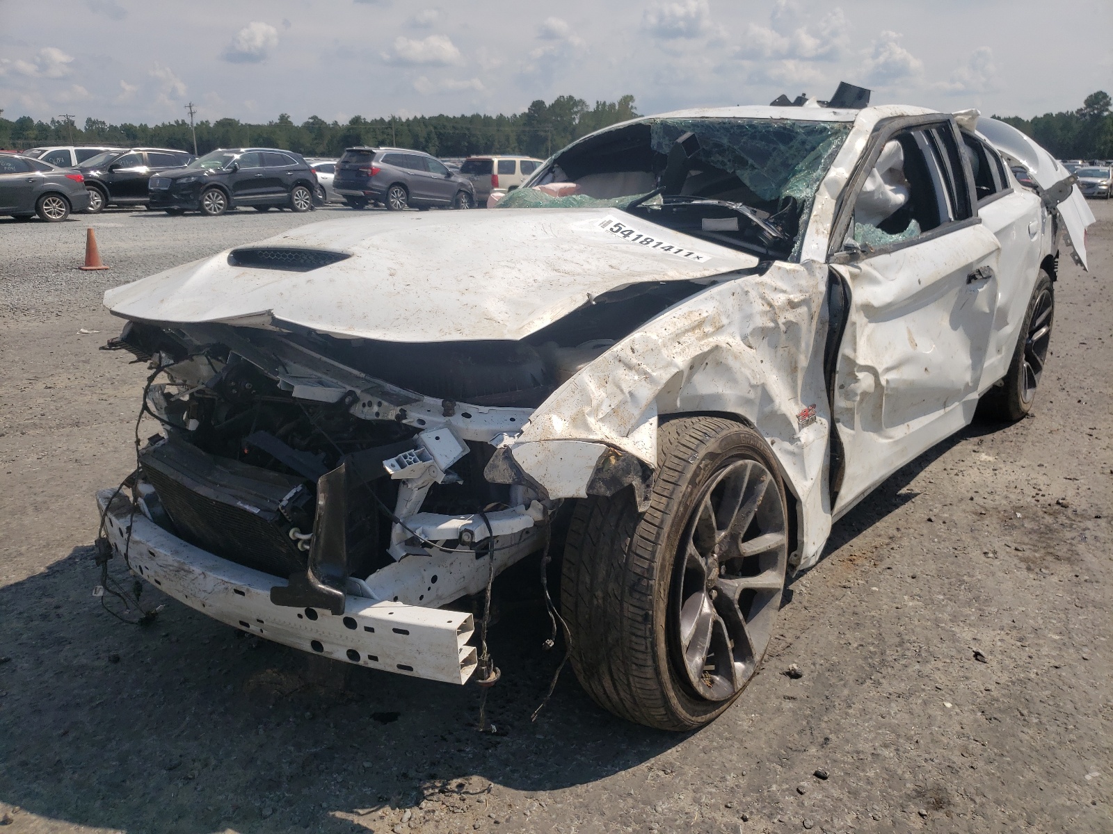 Photo 2 from auction – 2020 DODGE CHARGER SC with VIN 2C3CDXGJXLH121695