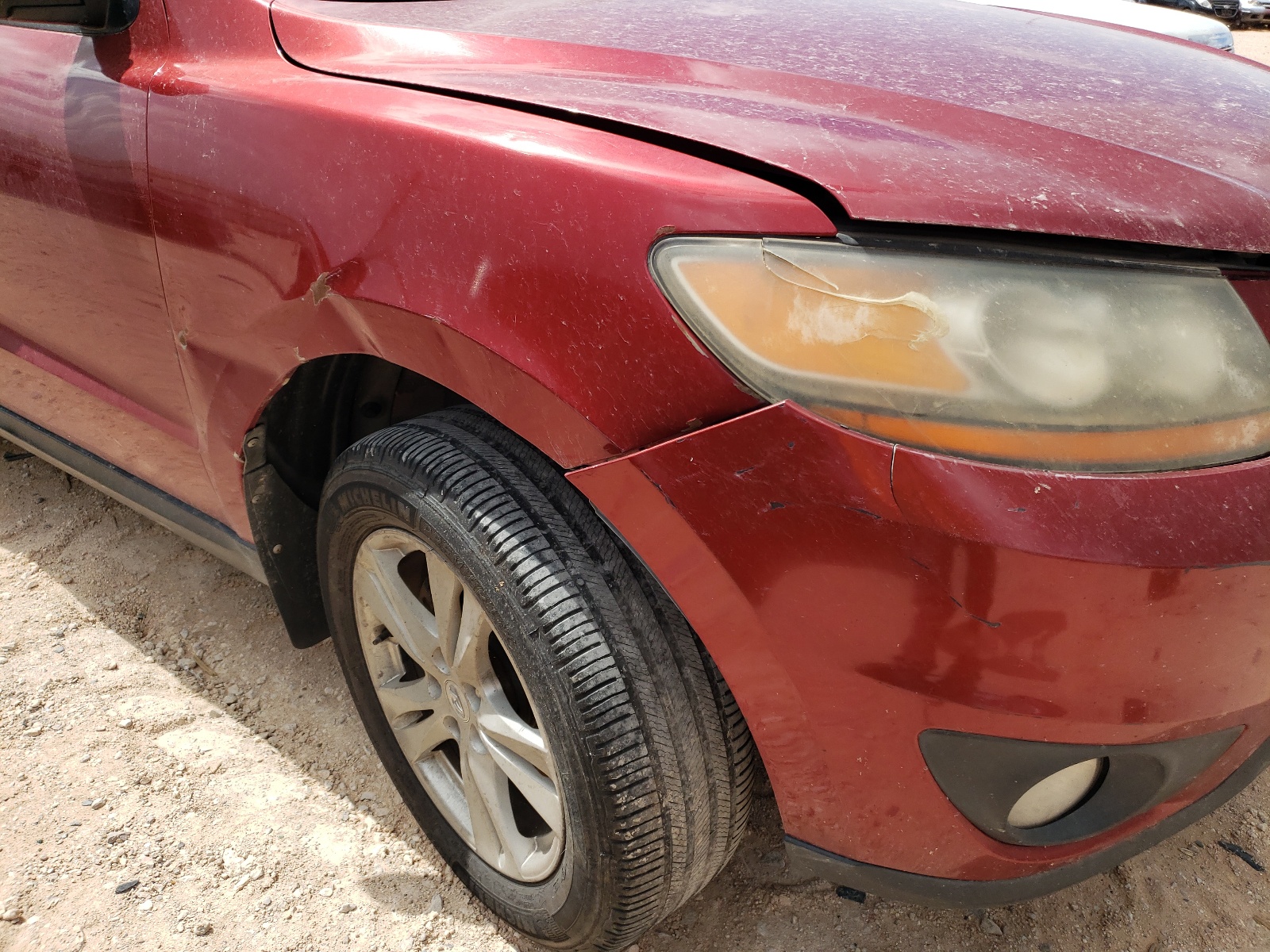 Photo 9 from auction – 2010 HYUNDAI SANTA FE with VIN 5NMSHDAG4AH338622