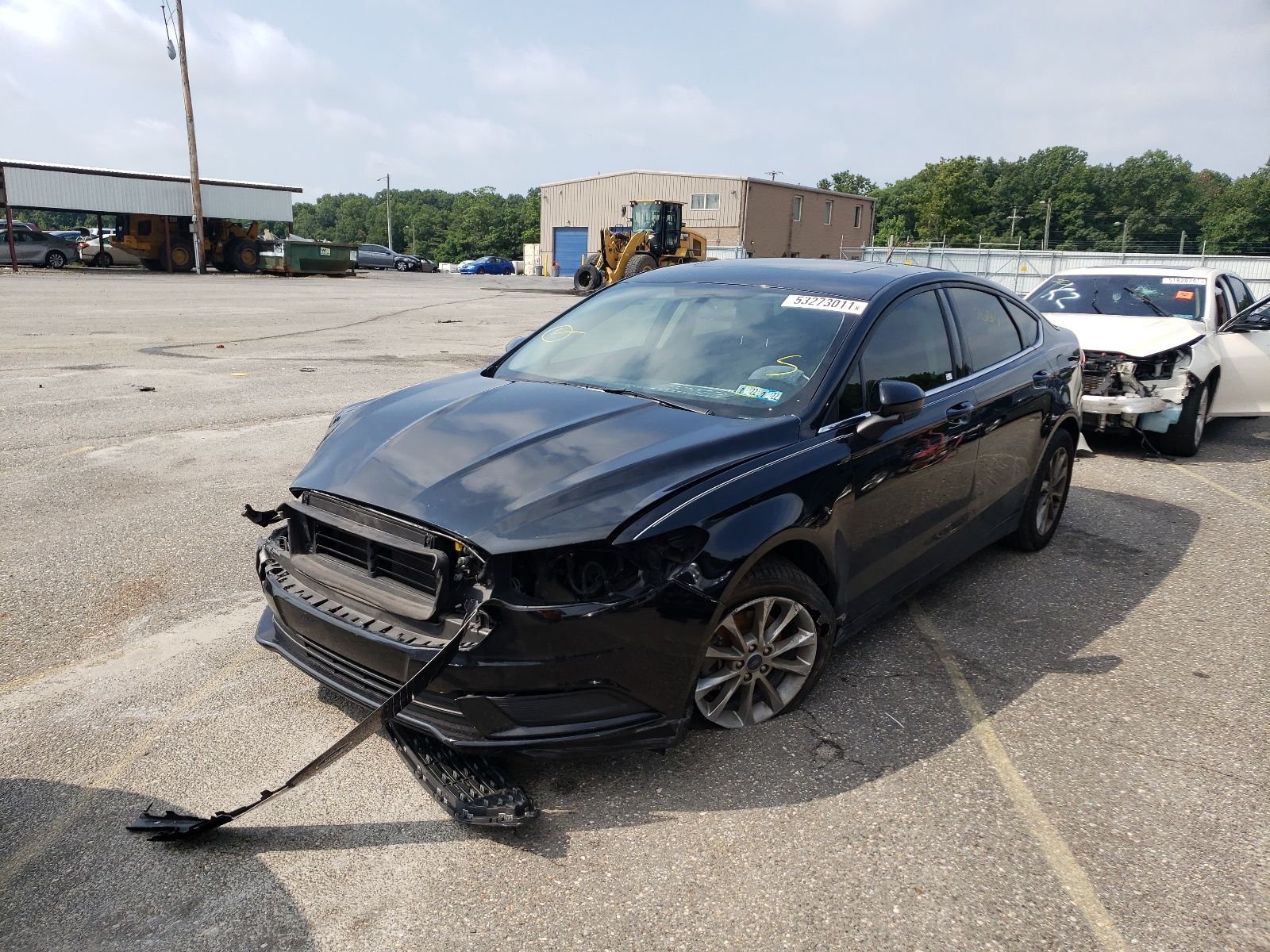 Photo 2 from auction – 2017 FORD FUSION SE with VIN 3FA6P0HD6HR138009