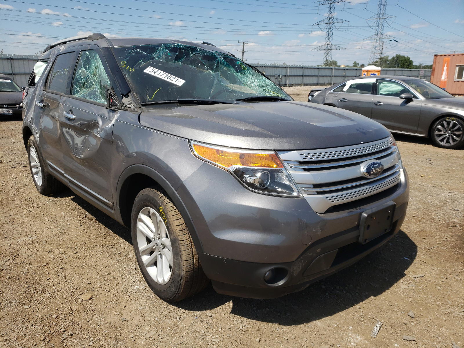 FORD EXPLORER X 2013 with VIN 1FM5K8D86DGA14170 - Photo from auction