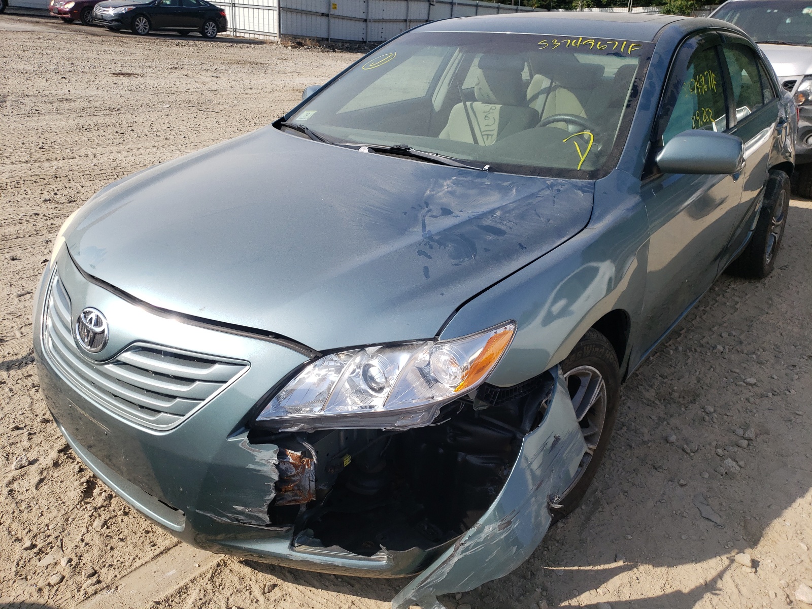 Photo 2 from auction – 2009 TOYOTA CAMRY BASE with VIN 4T4BE46K29R103082