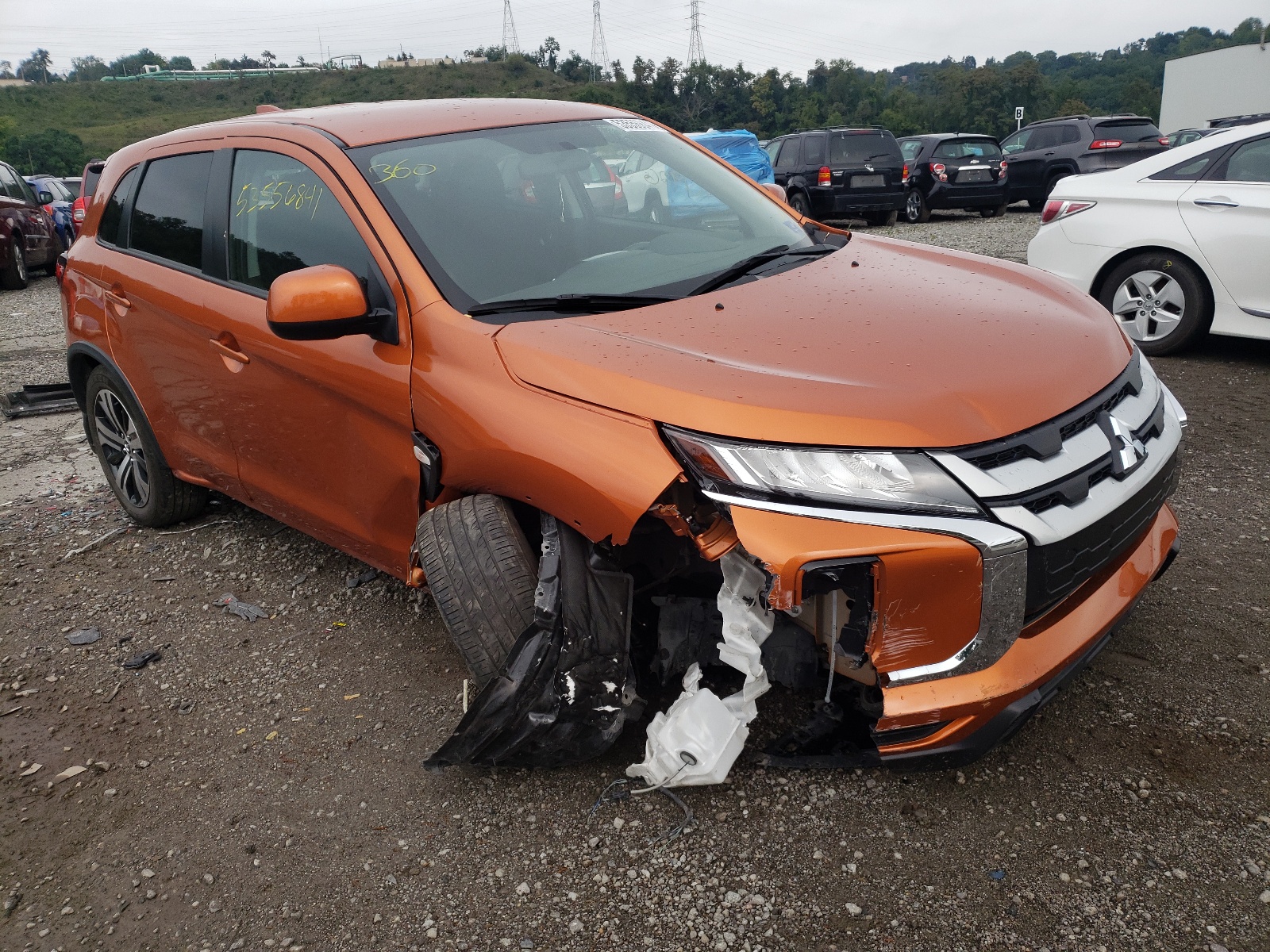 Photo 1 from auction – 2020 MITSUBISHI OUTLANDER with VIN JA4AR3AU0LU006725