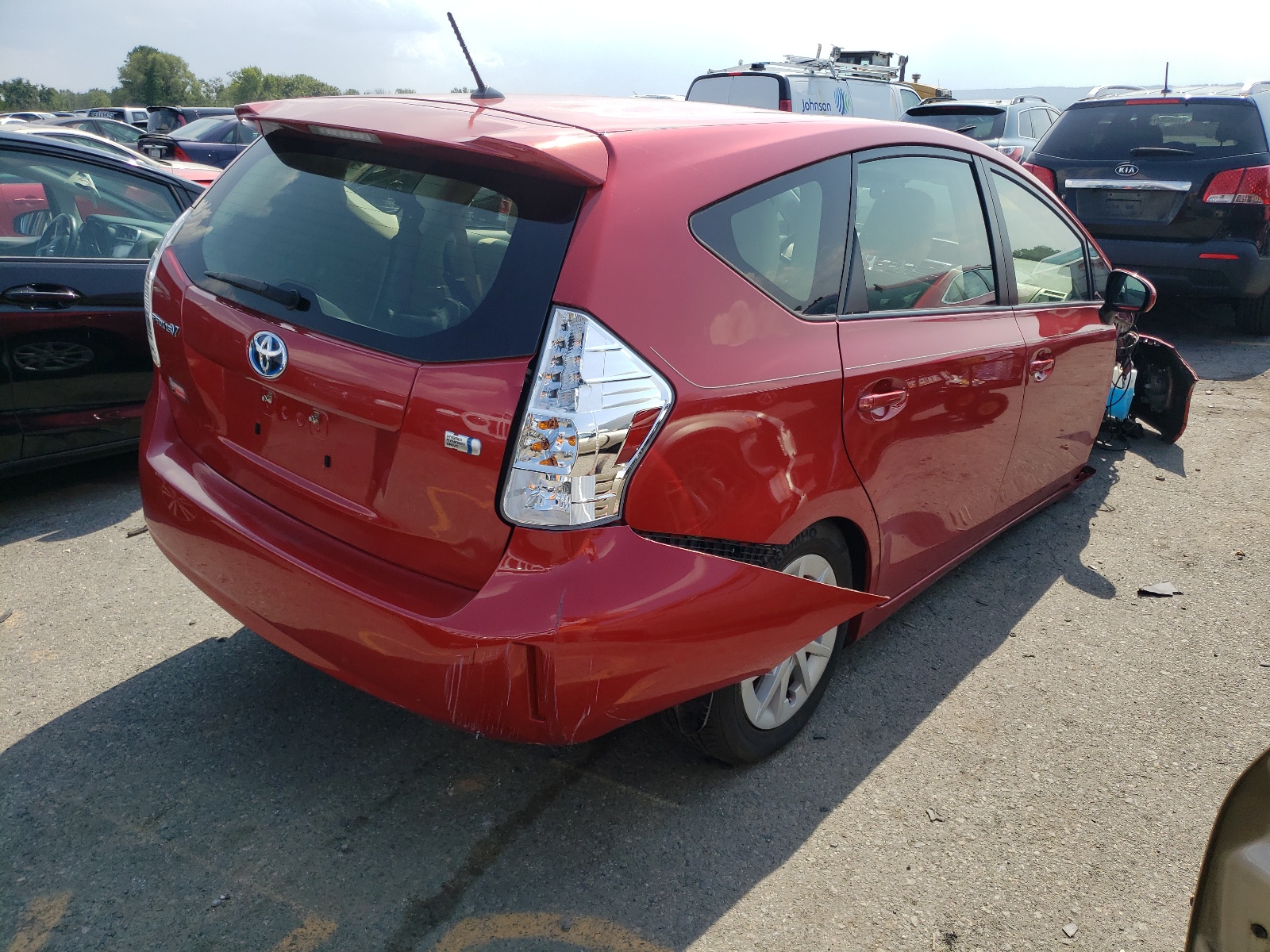 Photo 4 from auction – 2012 TOYOTA PRIUS V with VIN JTDZN3EU9C3122588