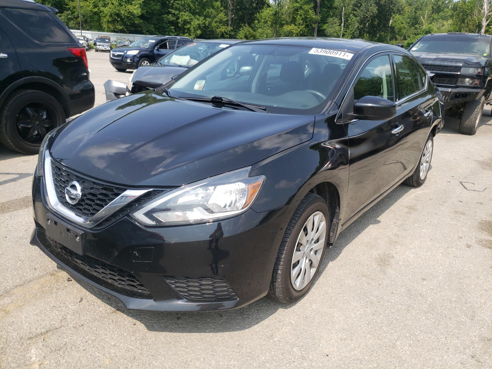 Photo 2 from auction – 2017 NISSAN SENTRA S with VIN 3N1AB7AP3HL640899