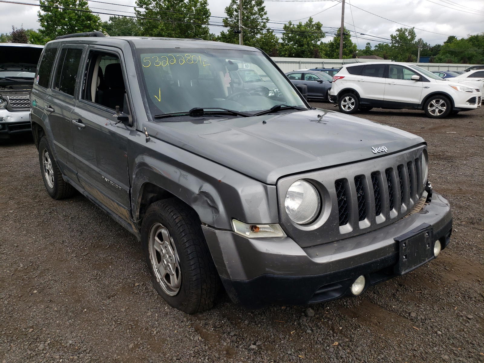 JEEP PATRIOT SP 2012 with VIN 1C4NJPBA5CD613603 - Photo from auction