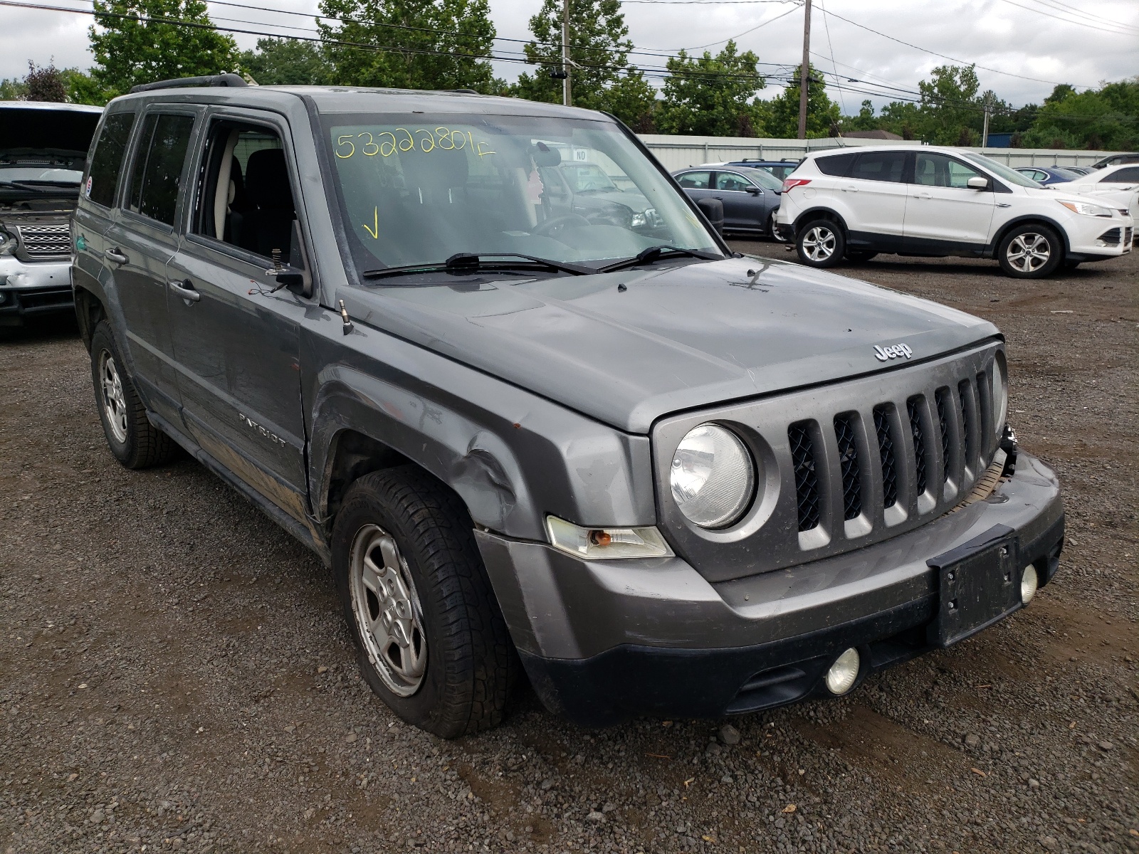 JEEP PATRIOT SP 2012 z numerem VIN 1C4NJPBA5CD613603 - Zdjęcie z aukcji