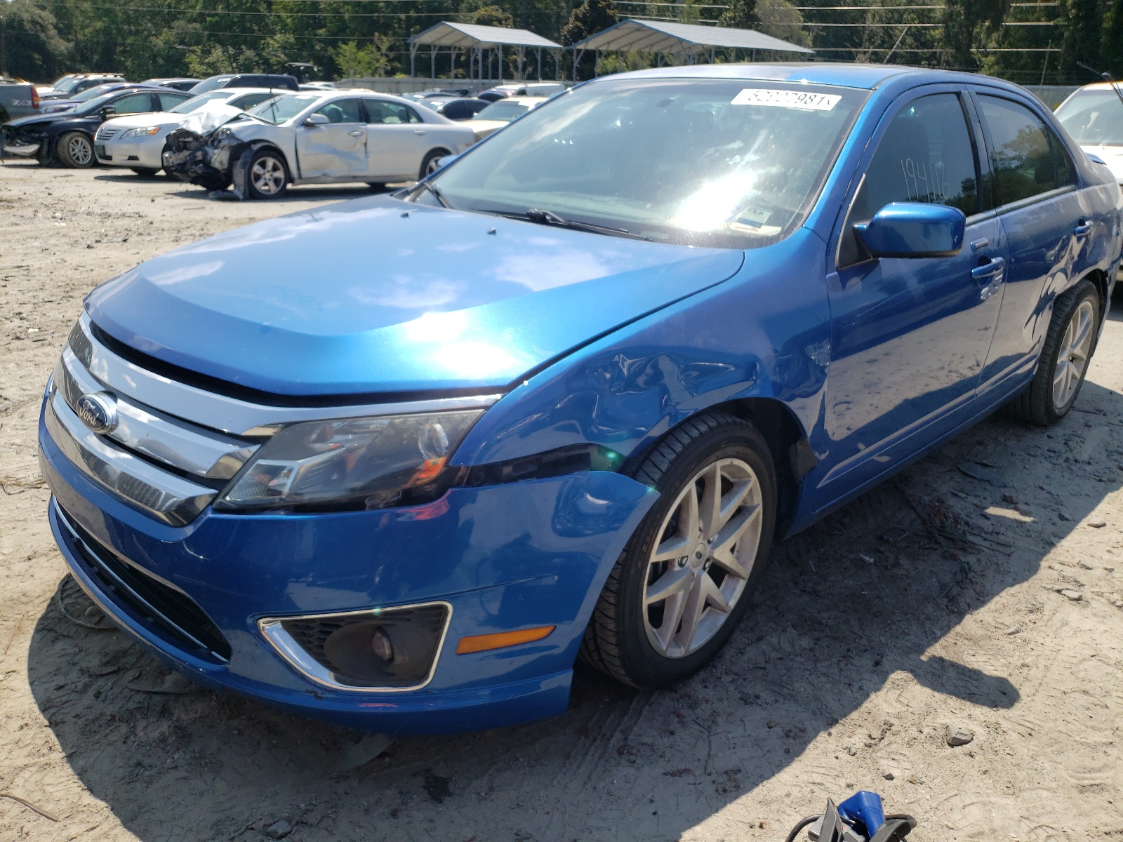 Photo 2 from auction – 2012 FORD FUSION SEL with VIN 3FAHP0JA0CR232243