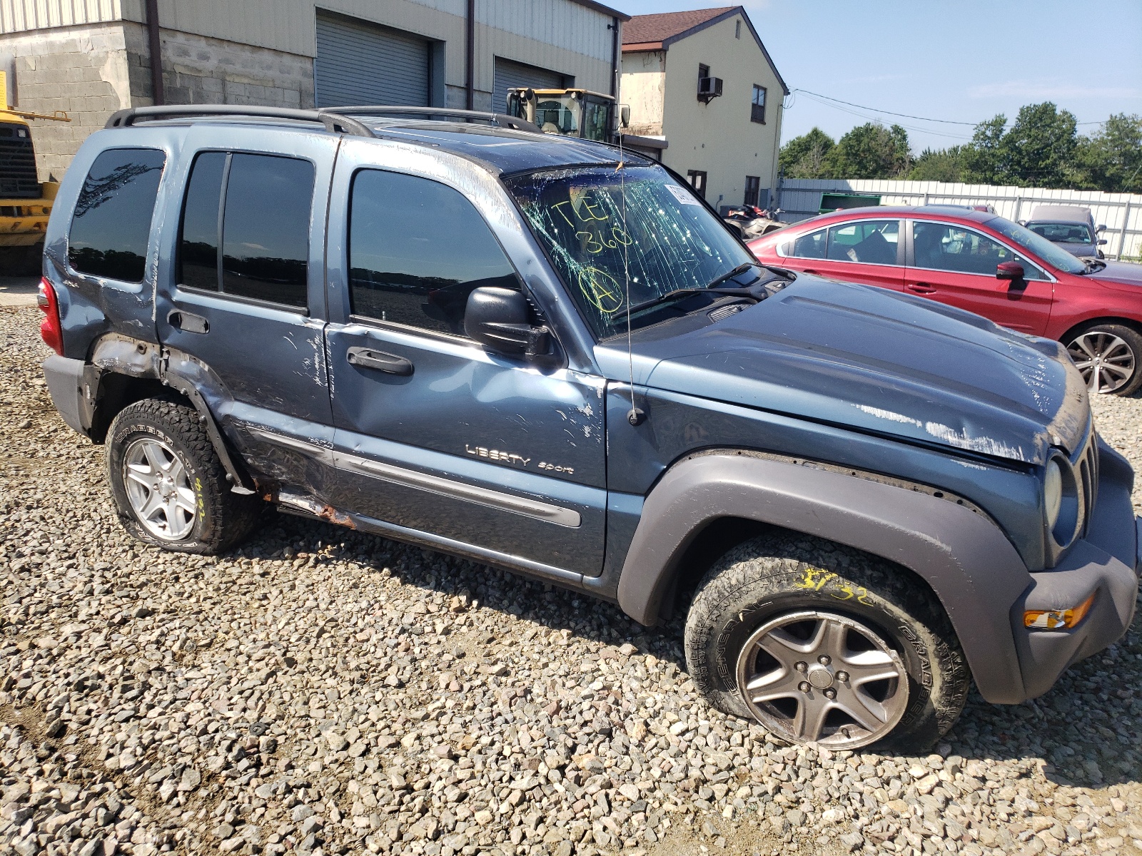Photo 9 from auction – 2002 JEEP LIBERTY SP with VIN 1J4GL48K22W256637