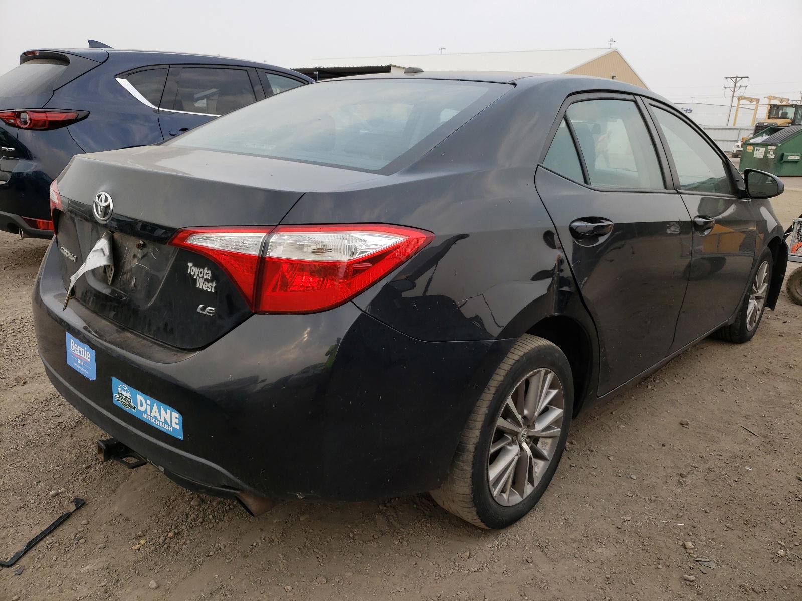 Photo 4 from auction – 2014 TOYOTA COROLLA L with VIN 2T1BURHE0EC049830