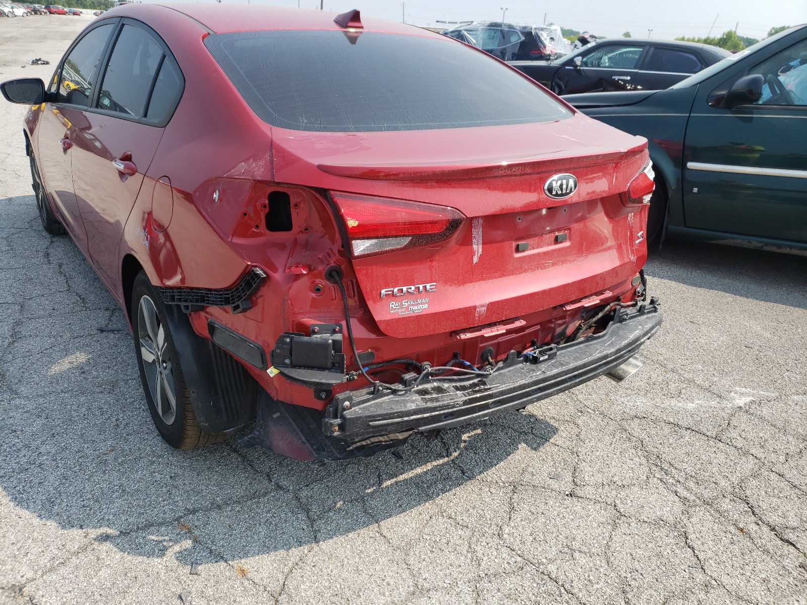 Photo 9 from auction – 2018 KIA FORTE LX with VIN 3KPFL4A78JE213307