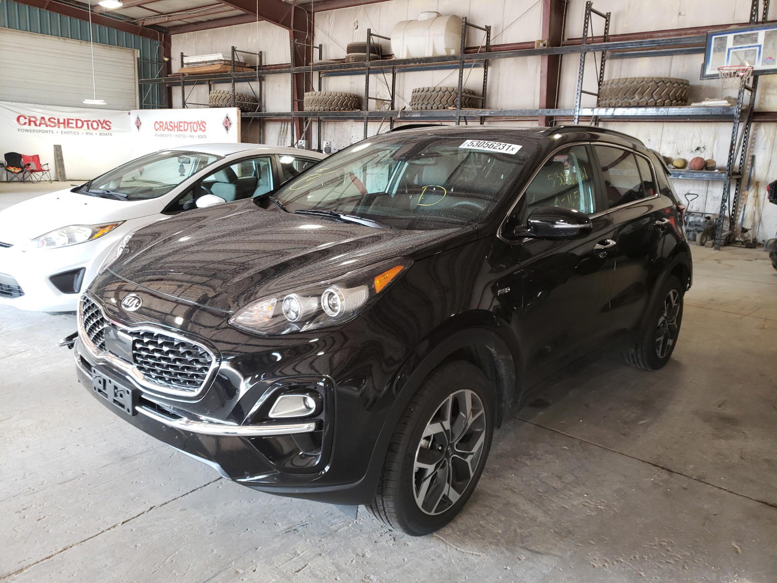 Photo 2 from auction – 2021 KIA SPORTAGE E with VIN KNDPNCAC3M7877508