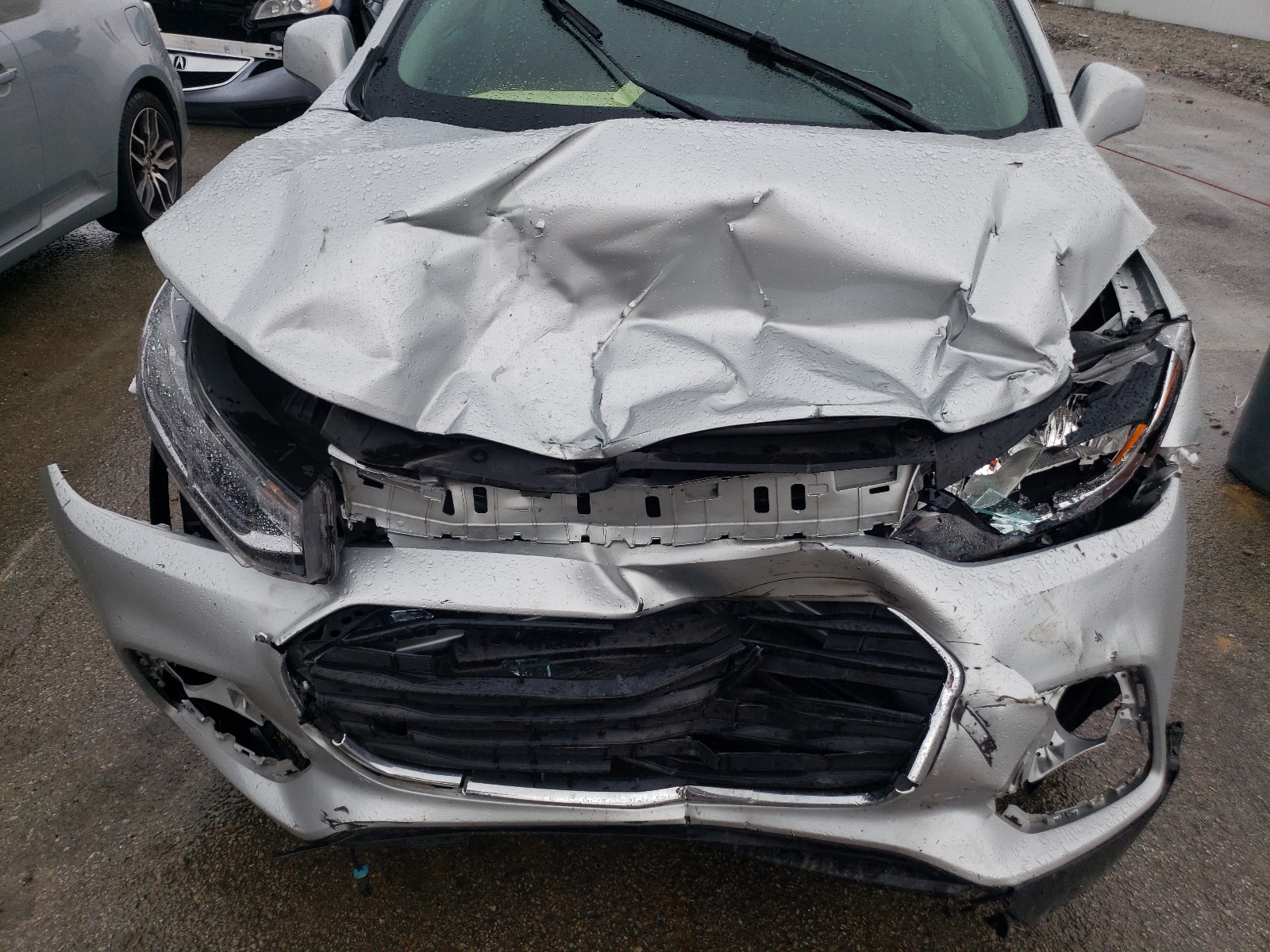 Photo 7 from auction – 2021 CHEVROLET TRAX LS with VIN KL7CJKSB3MB320456