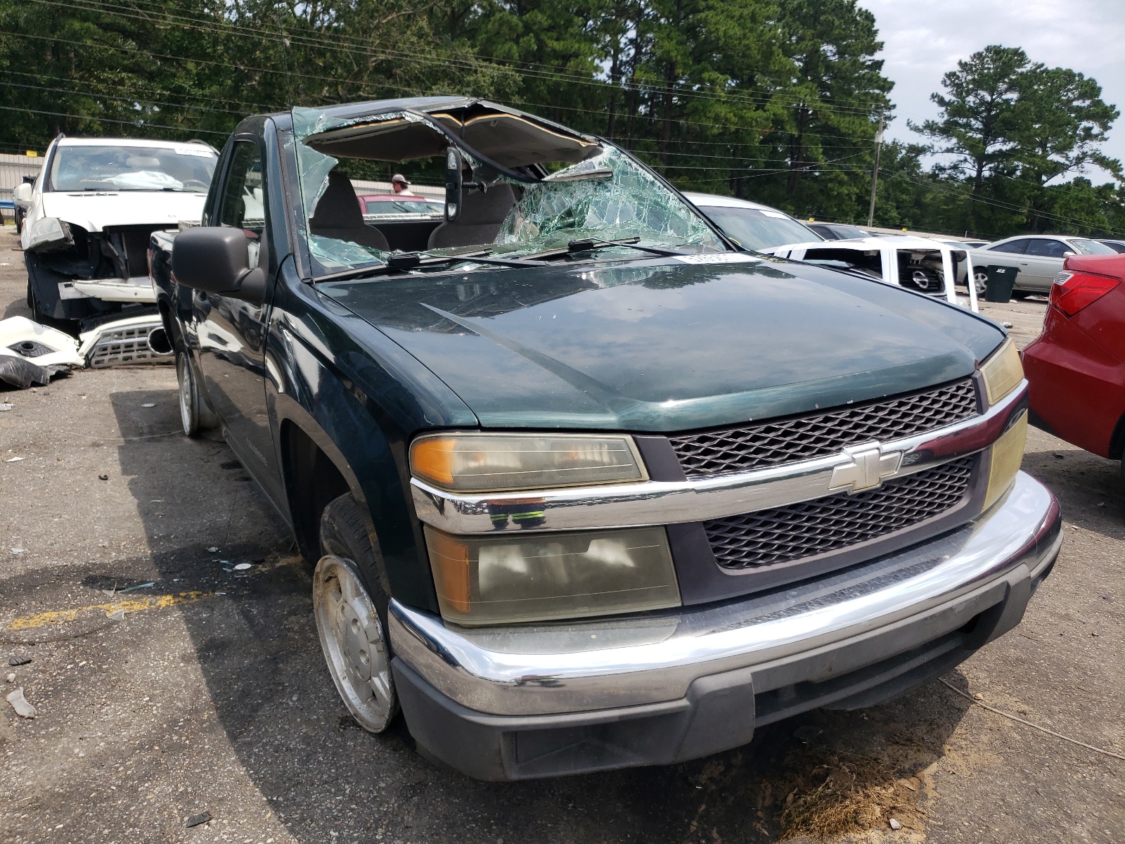 Photo 1 from auction – 2005 CHEVROLET COLORADO with VIN 1GCCS148X58285523