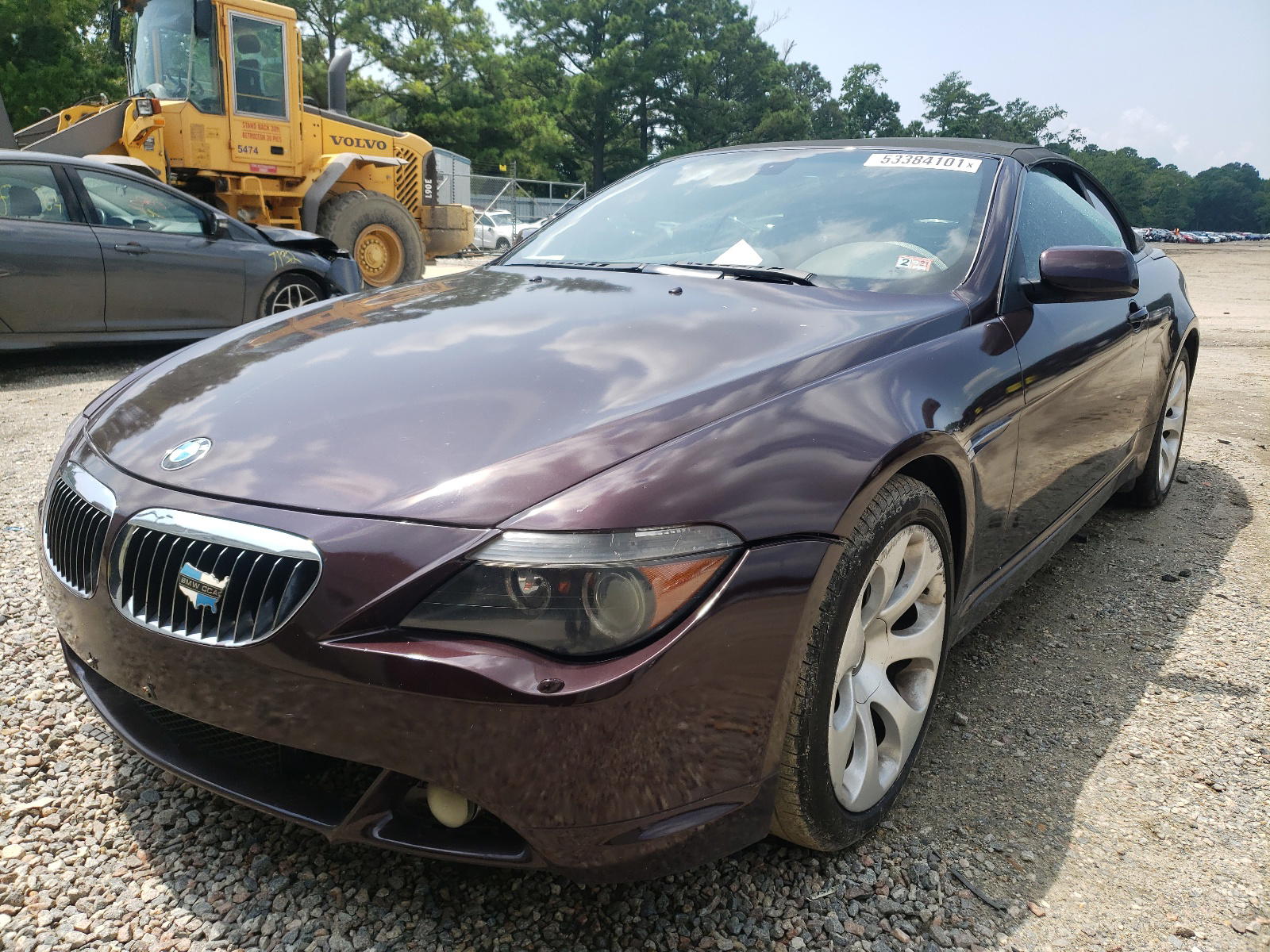 Photo 2 from auction – 2004 BMW 645CI with VIN WBAEK73484B322044