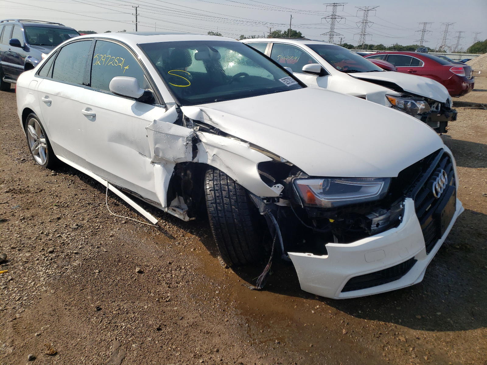 AUDI A4 PREMIUM 2016 with VIN WAUBFAFL2GA010481 - Photo from auction