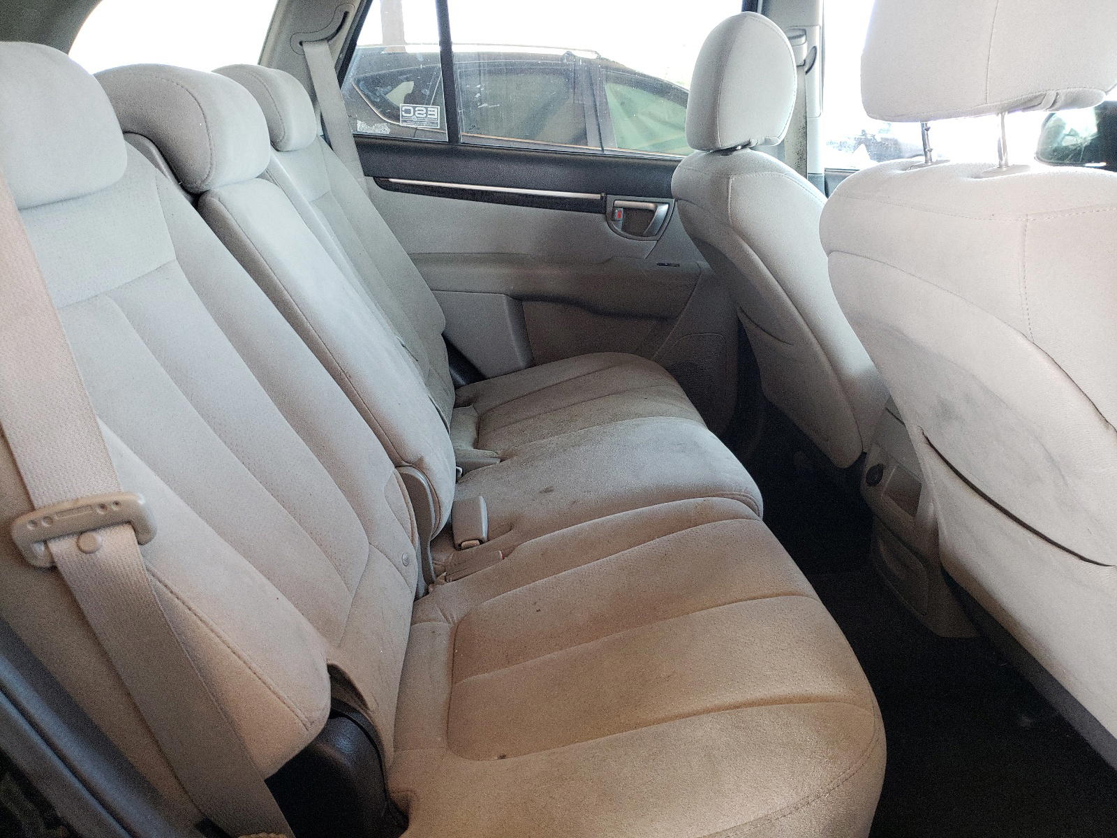 Photo 6 from auction – 2009 HYUNDAI SANTA FE G with VIN 5NMSG73D19H296350