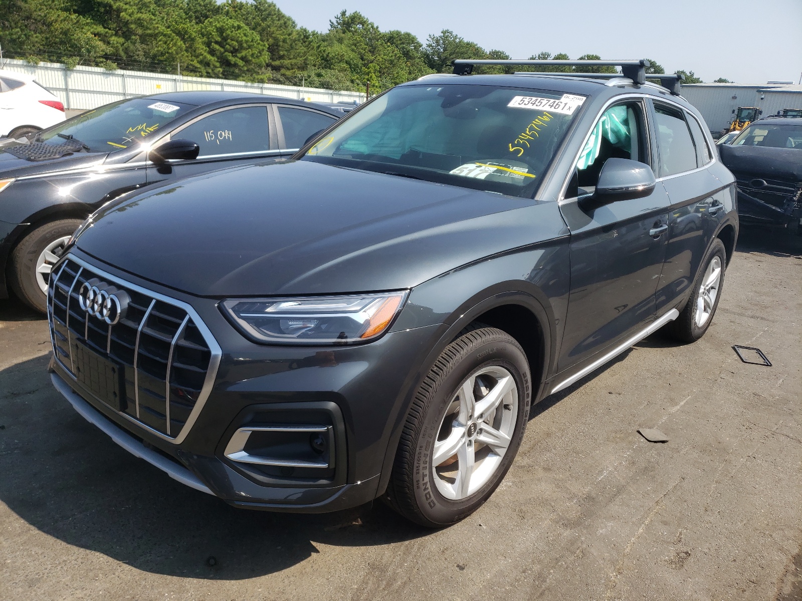 Photo 2 from auction – 2021 AUDI Q5 PREMIUM with VIN WA1AAAFY7M2074704