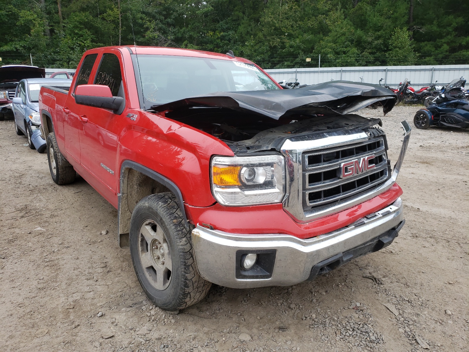 GMC SIERRA K15 2014 with VIN 1GTV2UEH1EZ311929 - Photo from auction