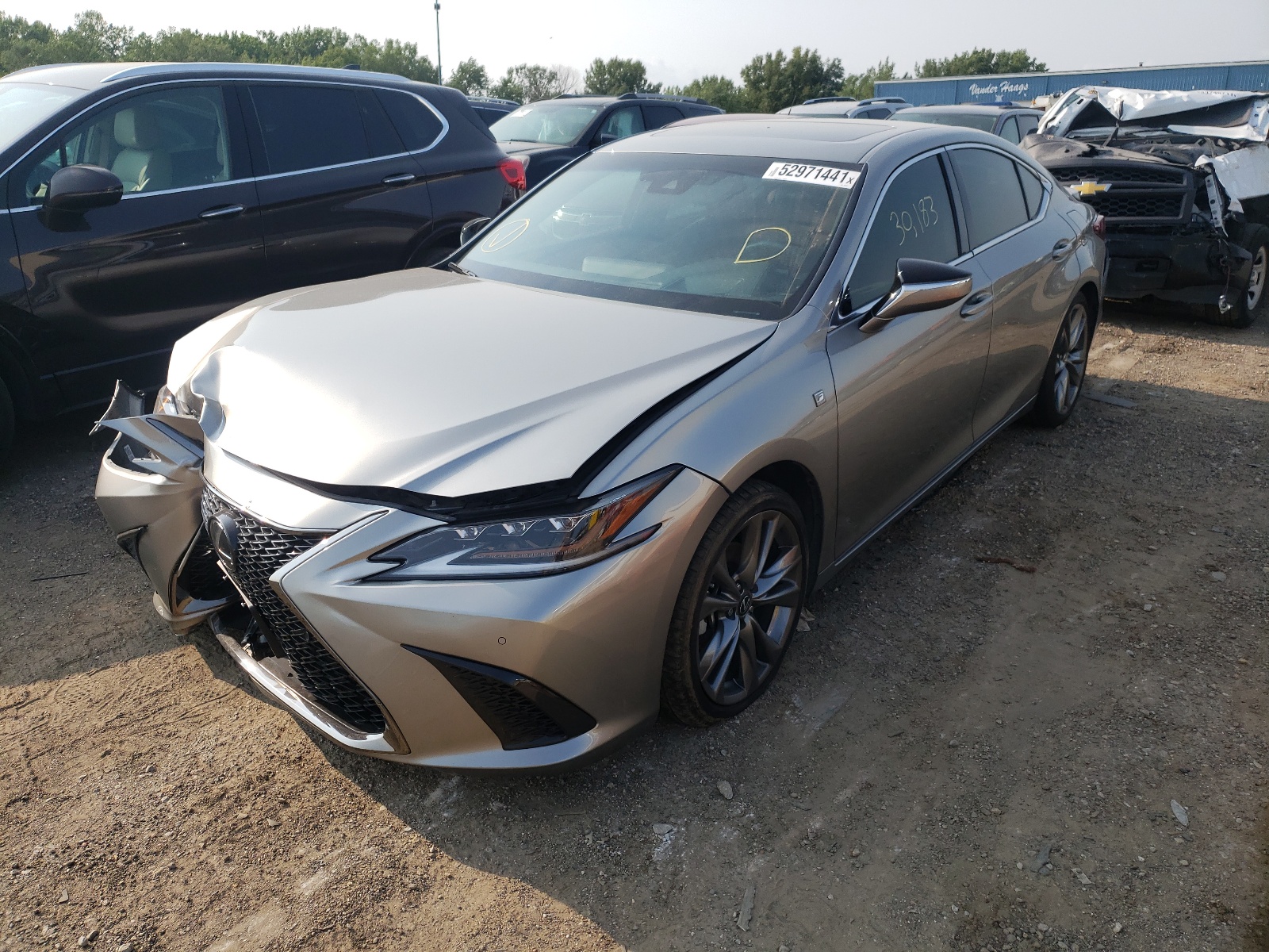 Photo 2 from auction – 2019 LEXUS ES 350 with VIN 58ABZ1B13KU009902