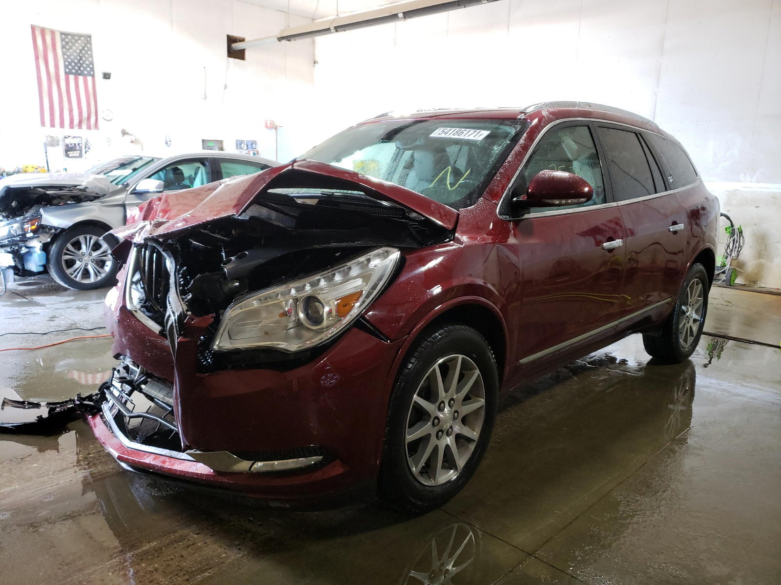 Photo 2 from auction – 2016 BUICK ENCLAVE with VIN 5GAKVBKD8GJ305435