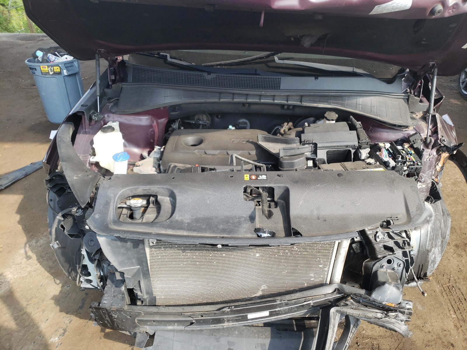 Photo 7 from auction – 2016 KIA SORENTO LX with VIN 5XYPG4A31GG049996