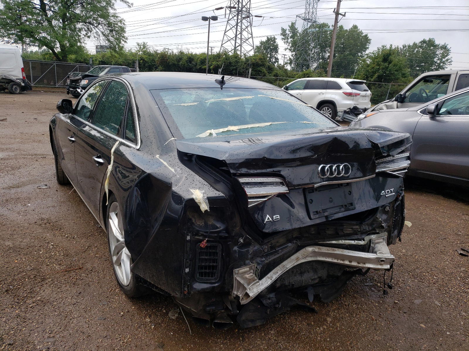 Photo 3 from auction – 2015 AUDI A8 QUATTRO with VIN WAUJ2AFD8FN026997