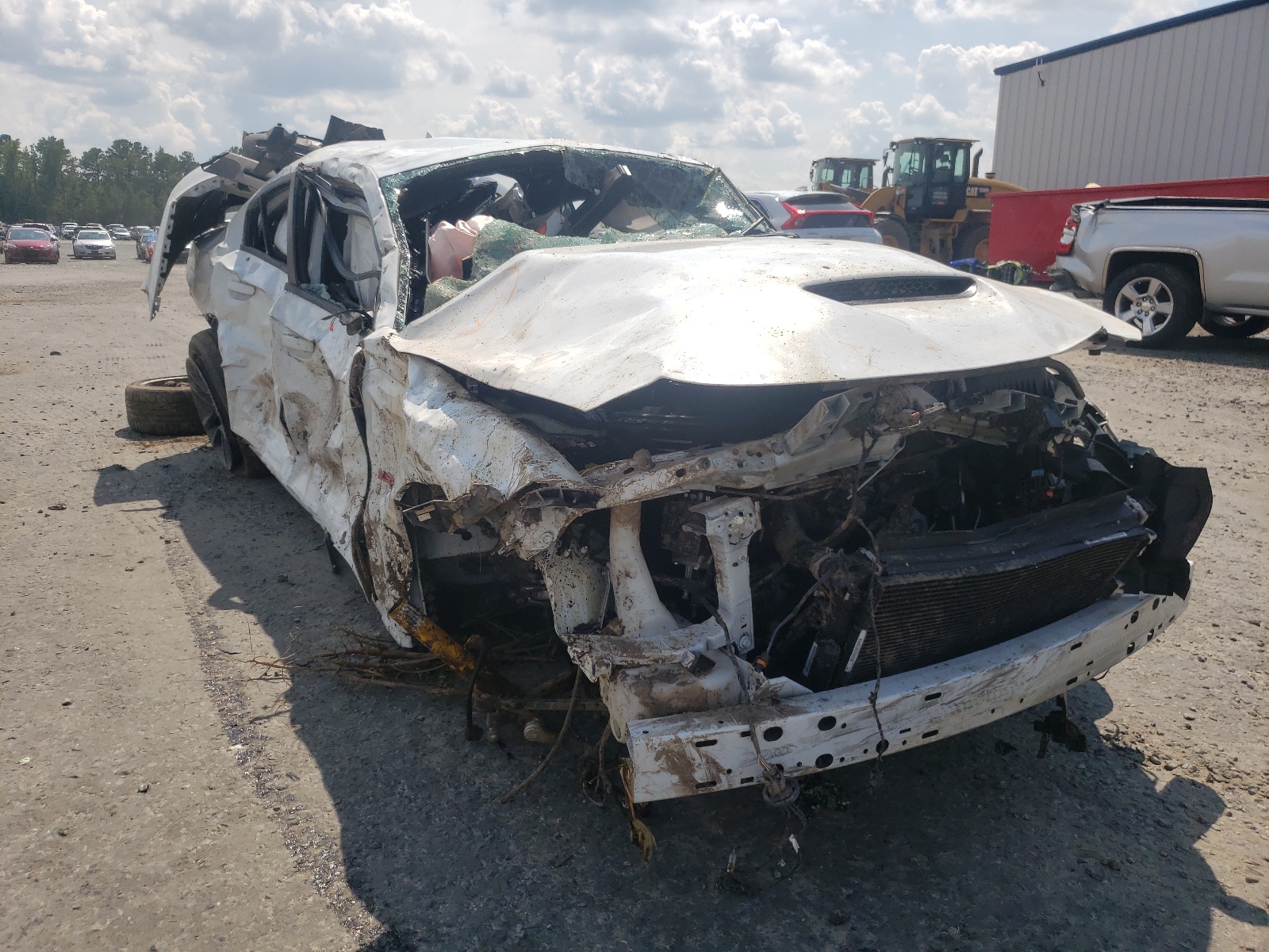 DODGE CHARGER SC 2020 with VIN 2C3CDXGJXLH121695 - Photo from auction