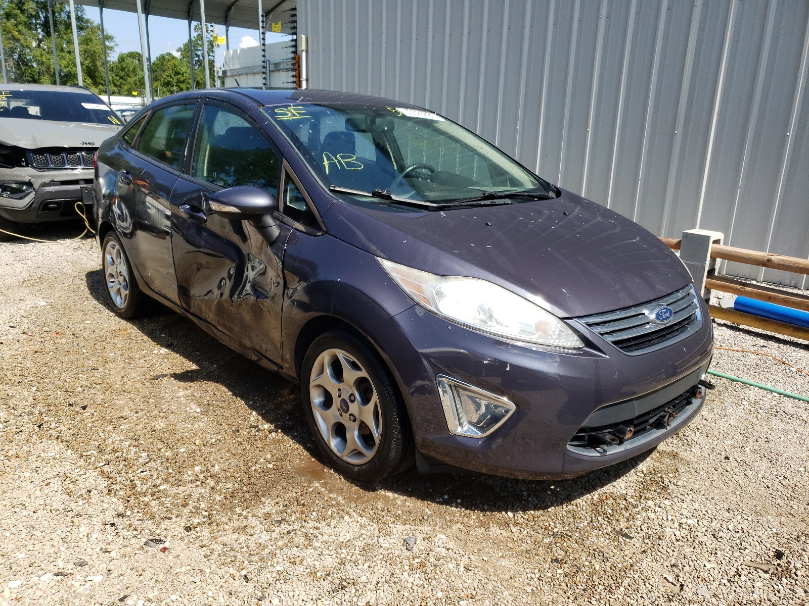 FORD FIESTA SEL 2012 with VIN 3FADP4CJ7CM125450 - Photo from auction