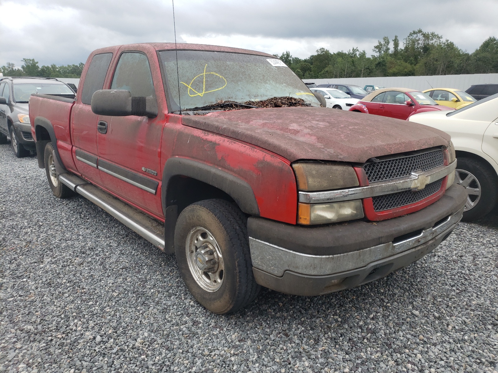 CHEVROLET SILVERADO 2003 with VIN 1GCGK29U03Z307792 - Photo from auction