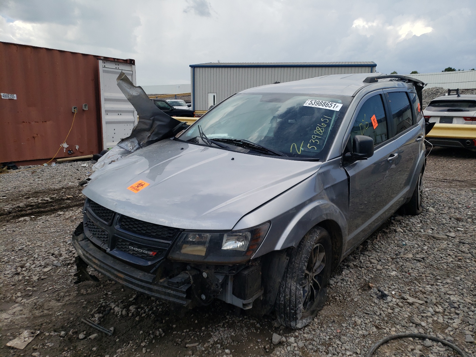 Foto 2 de la subasta – 2018 DODGE JOURNEY SE con VIN 3C4PDCAB5JT241416