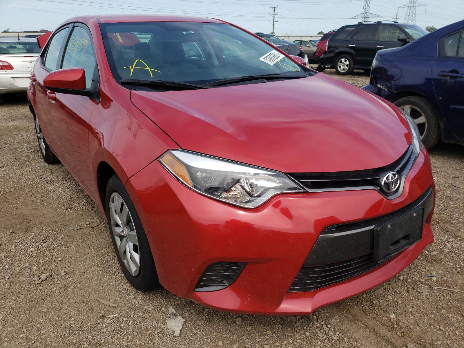 TOYOTA COROLLA L 2016 with VIN 2T1BURHE2GC620981 - Photo from auction