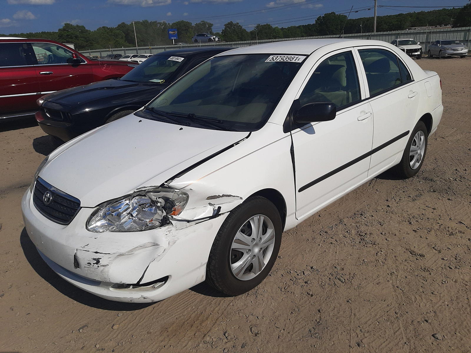 Photo 2 from auction – 2007 TOYOTA COROLLA CE with VIN 2T1BR32E67C832550