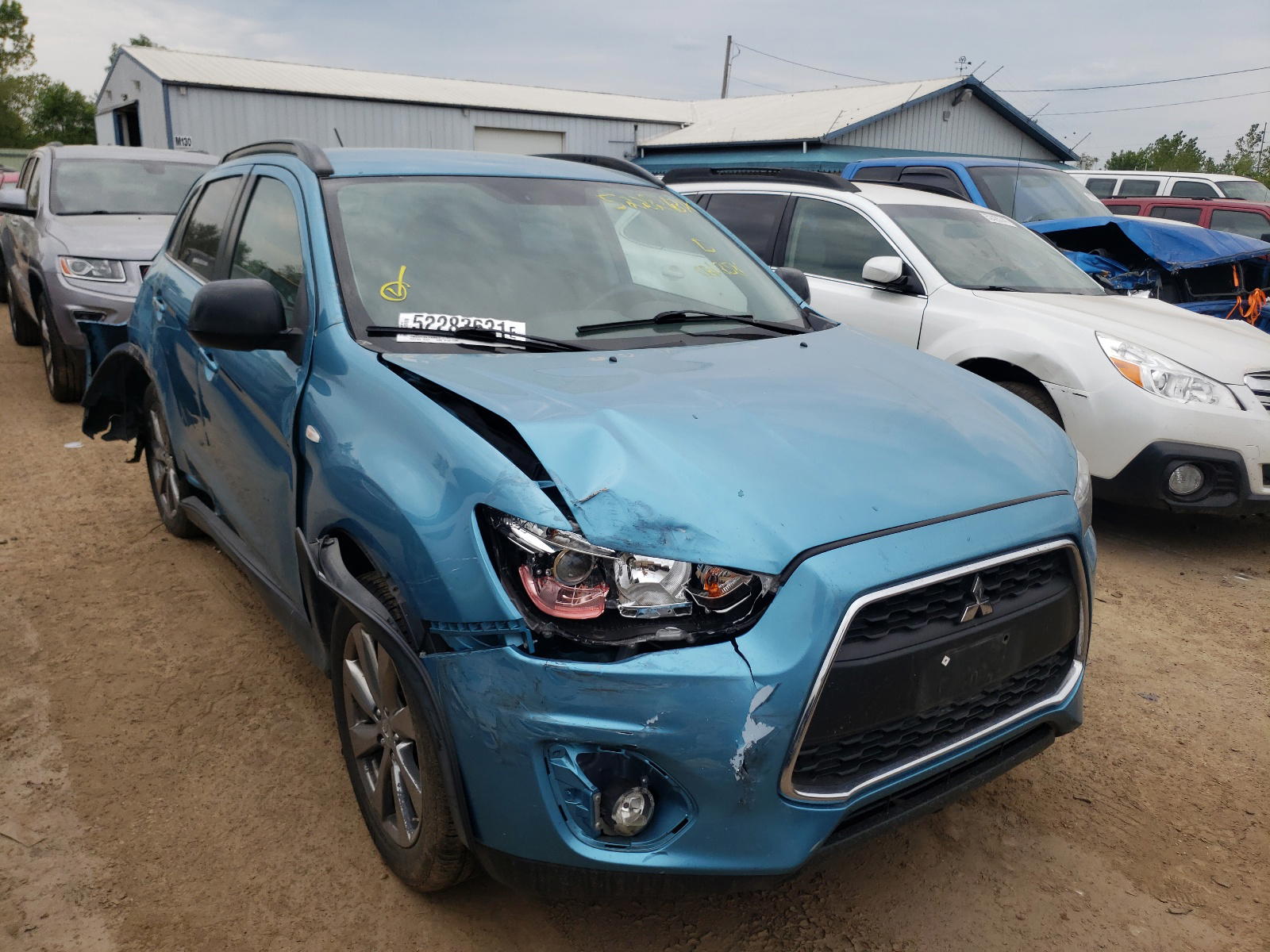 MITSUBISHI OUTLANDER 2013 with VIN 4A4AP5AU3DE021358 - Photo from auction
