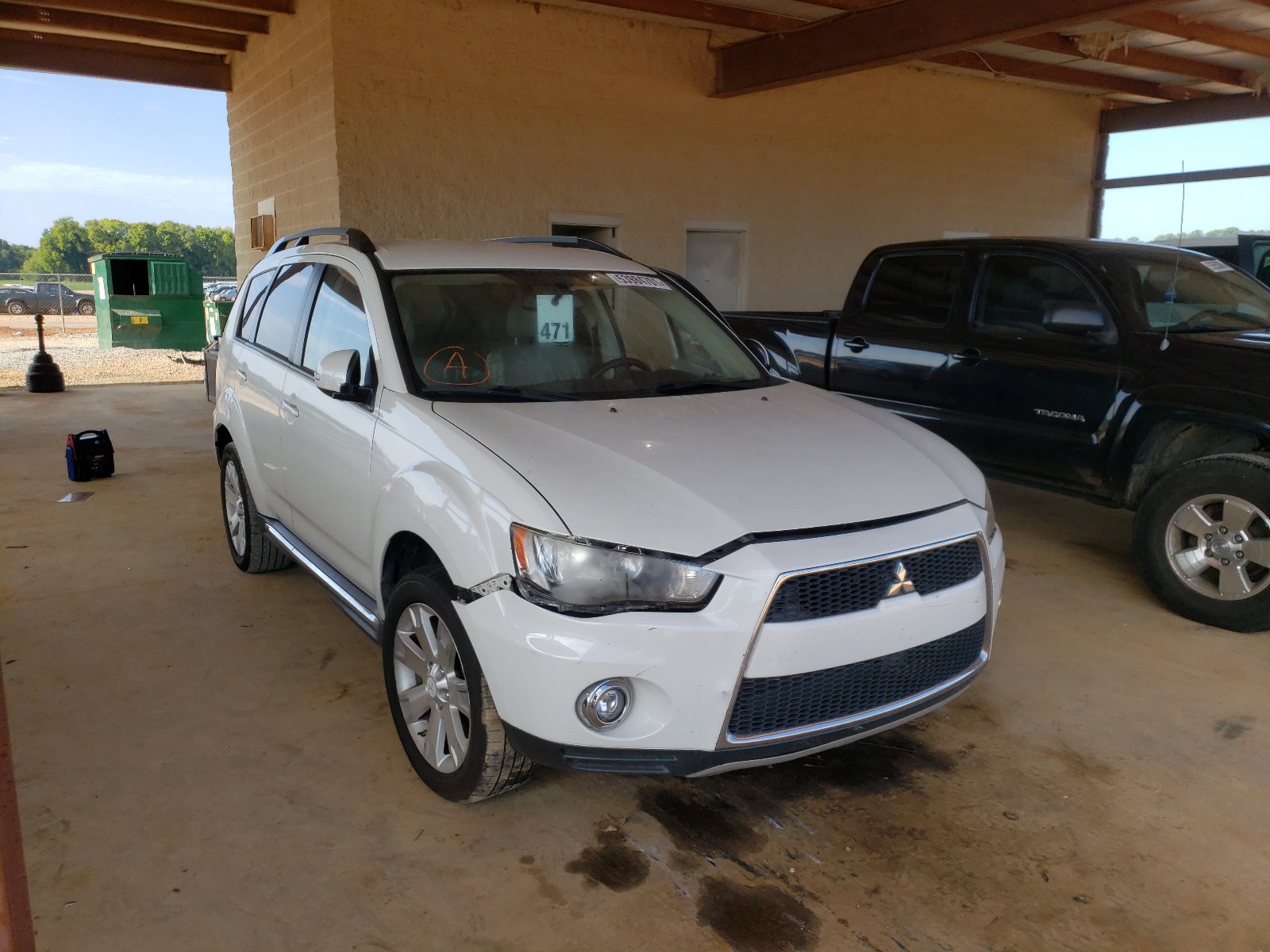 MITSUBISHI OUTLANDER 2012 z numerem VIN JA4AS3AWXCU027832 - Zdjęcie z aukcji