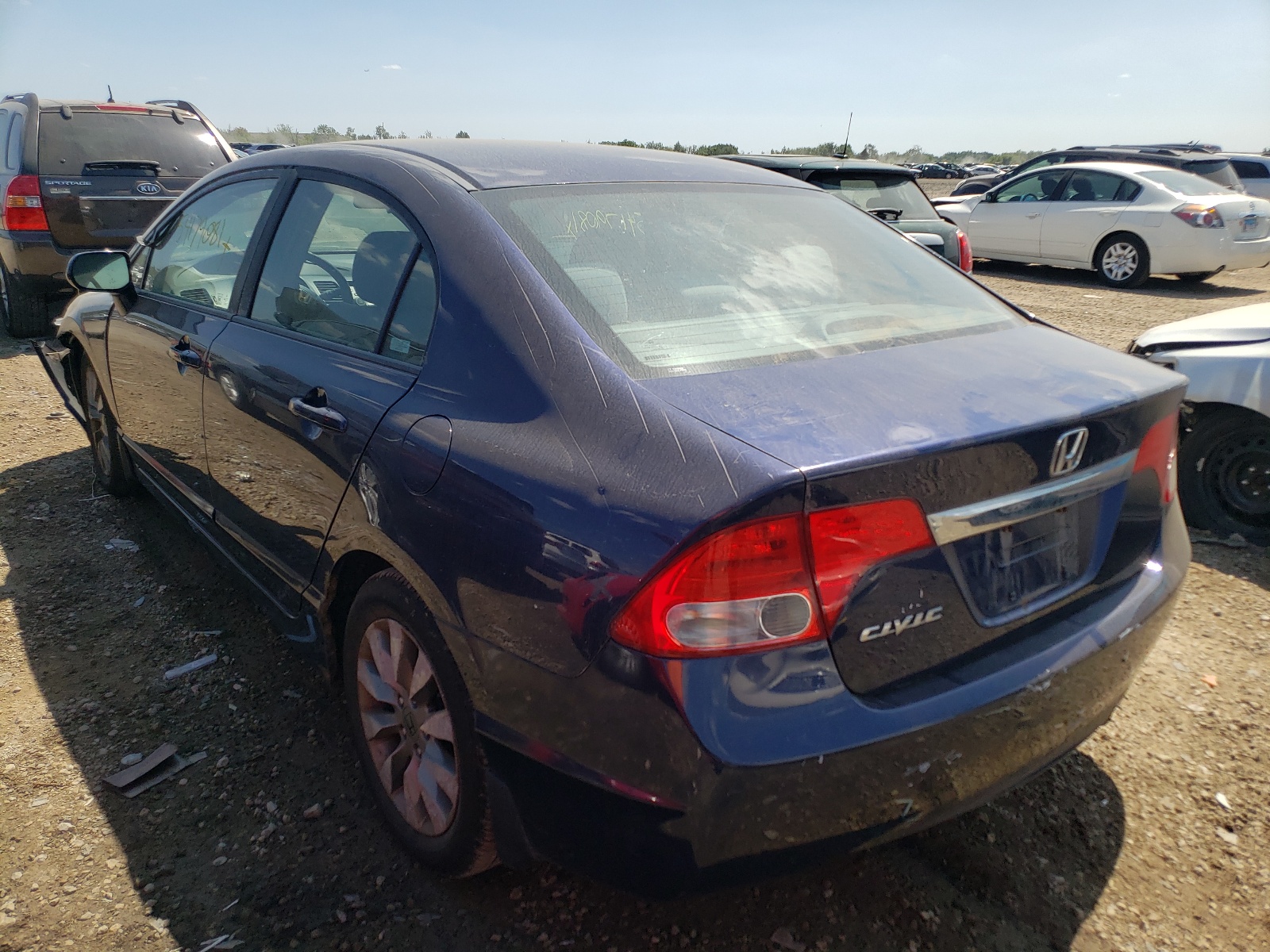 Photo 3 from auction – 2009 HONDA CIVIC EX with VIN 19XFA16889E006045