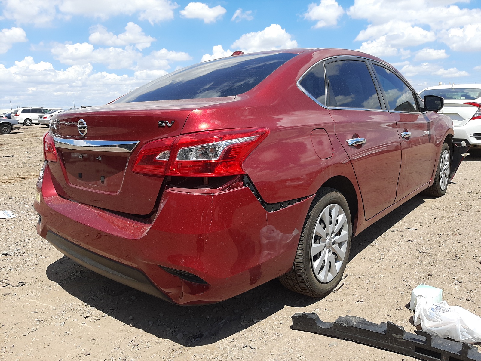 Photo 4 from auction – 2017 NISSAN SENTRA S with VIN 3N1AB7AP4HL684829