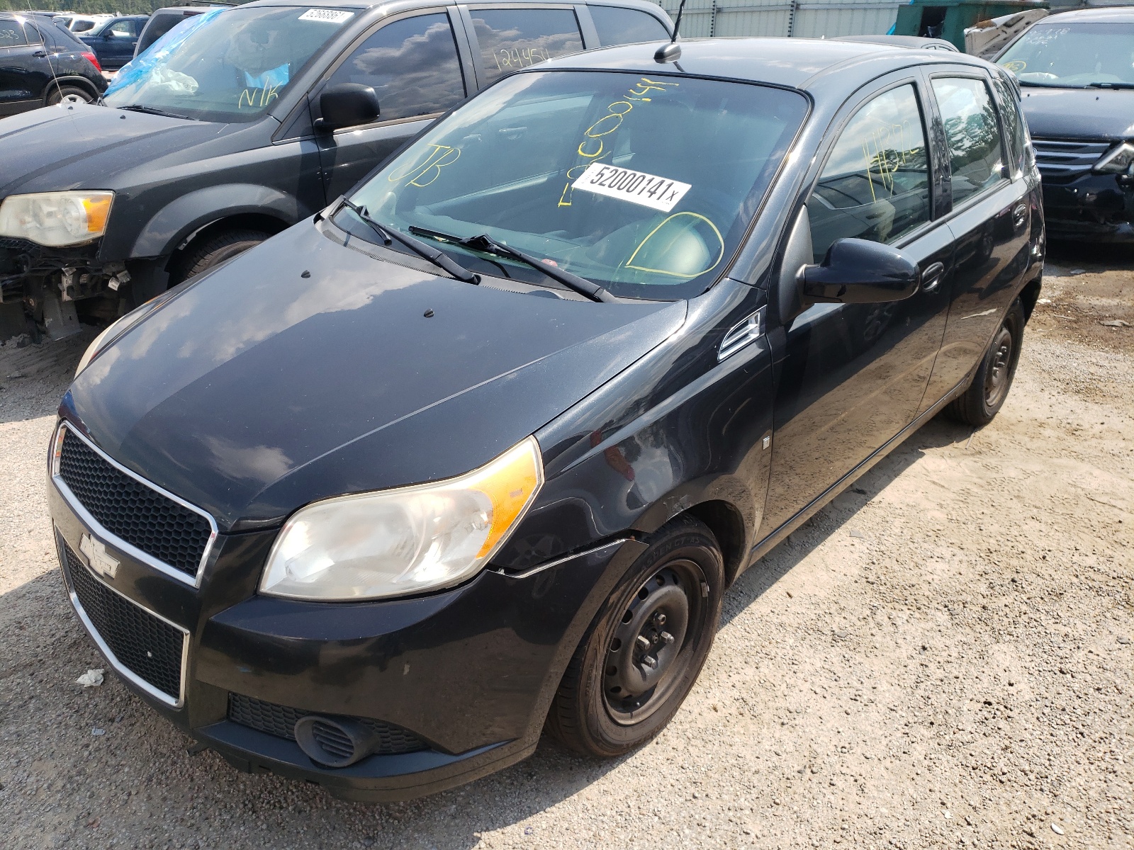Photo 2 from auction – 2009 CHEVROLET AVEO LS with VIN KL1TD66E99B331594